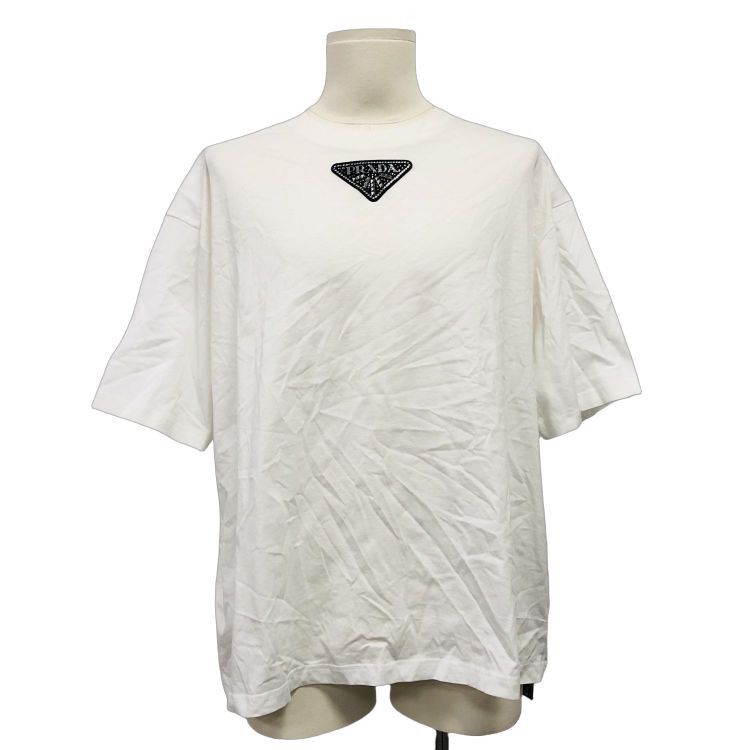 Prada Prada Logo Patch T-Shirt Size XL Size US XL / EU 56 / 4 - 1 Thumbnail