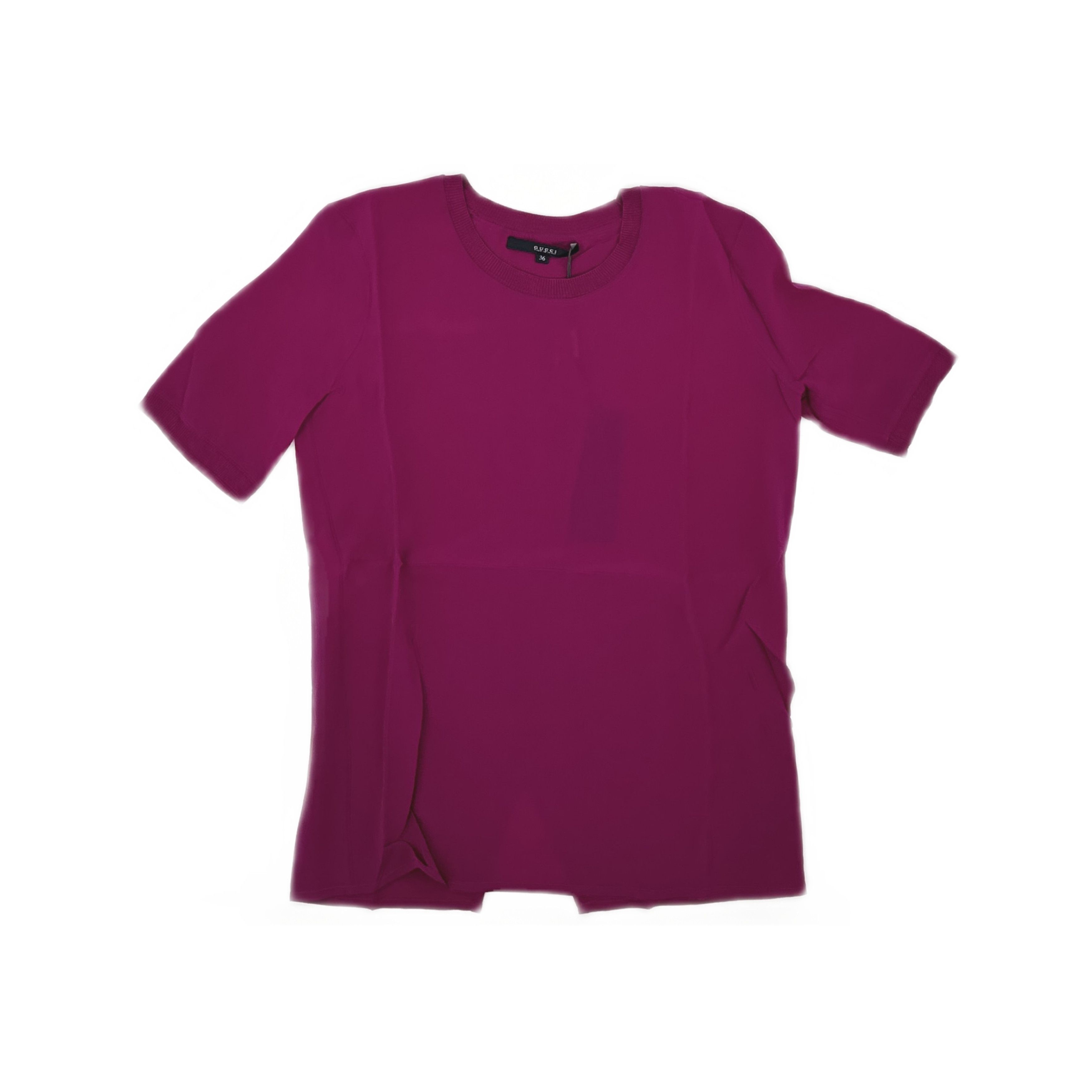 Gucci Gucci Magenta Short Sleeve T-Shirt Size 36 Size XS / US 0-2 / IT 36-38 - 1 Thumbnail