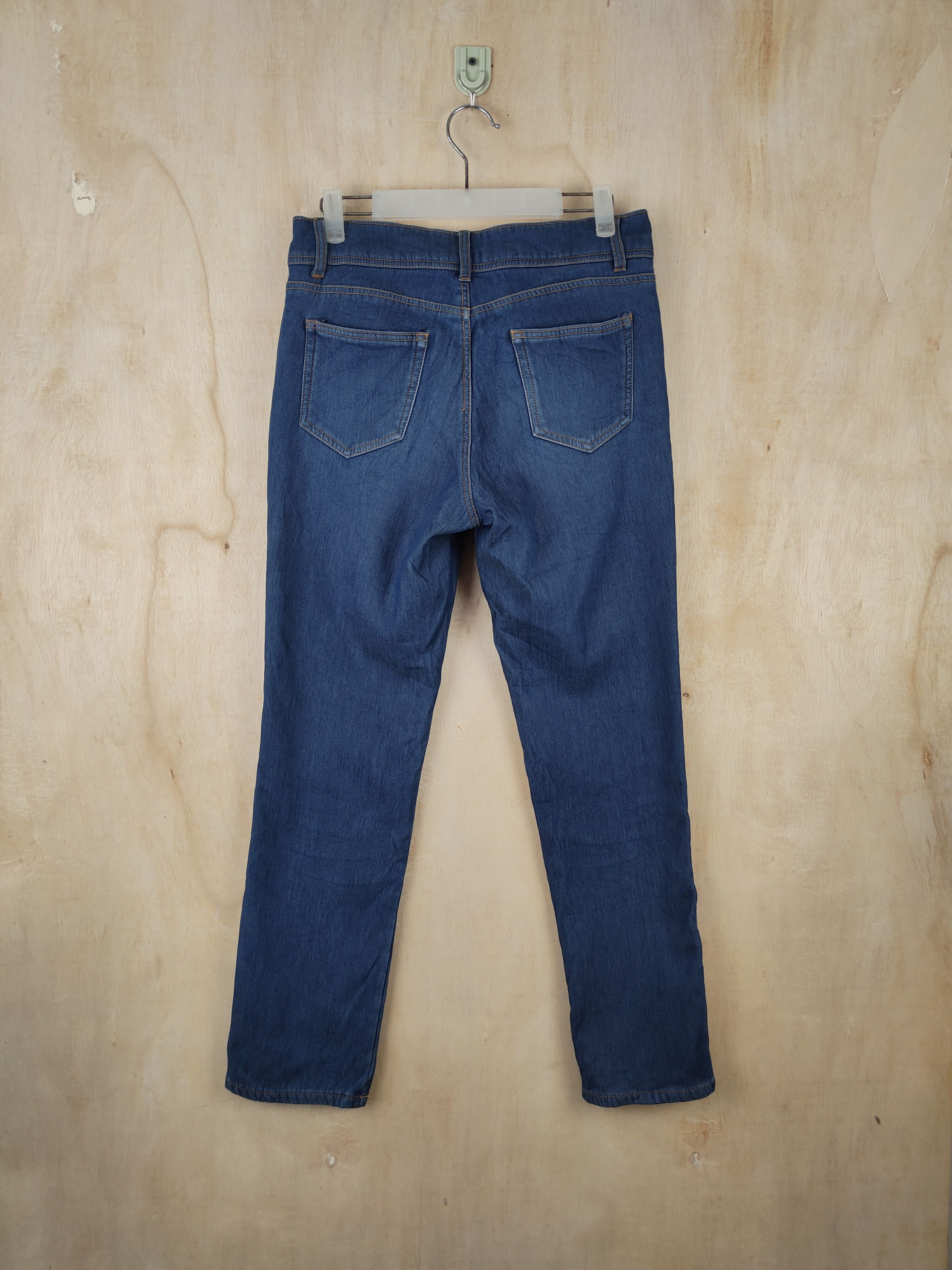 Japanese Brand Japanese Brand Blue Distressed Ripped Soft Jeans #S2502 Size 30" / US 8 / IT 44 - 7 Thumbnail