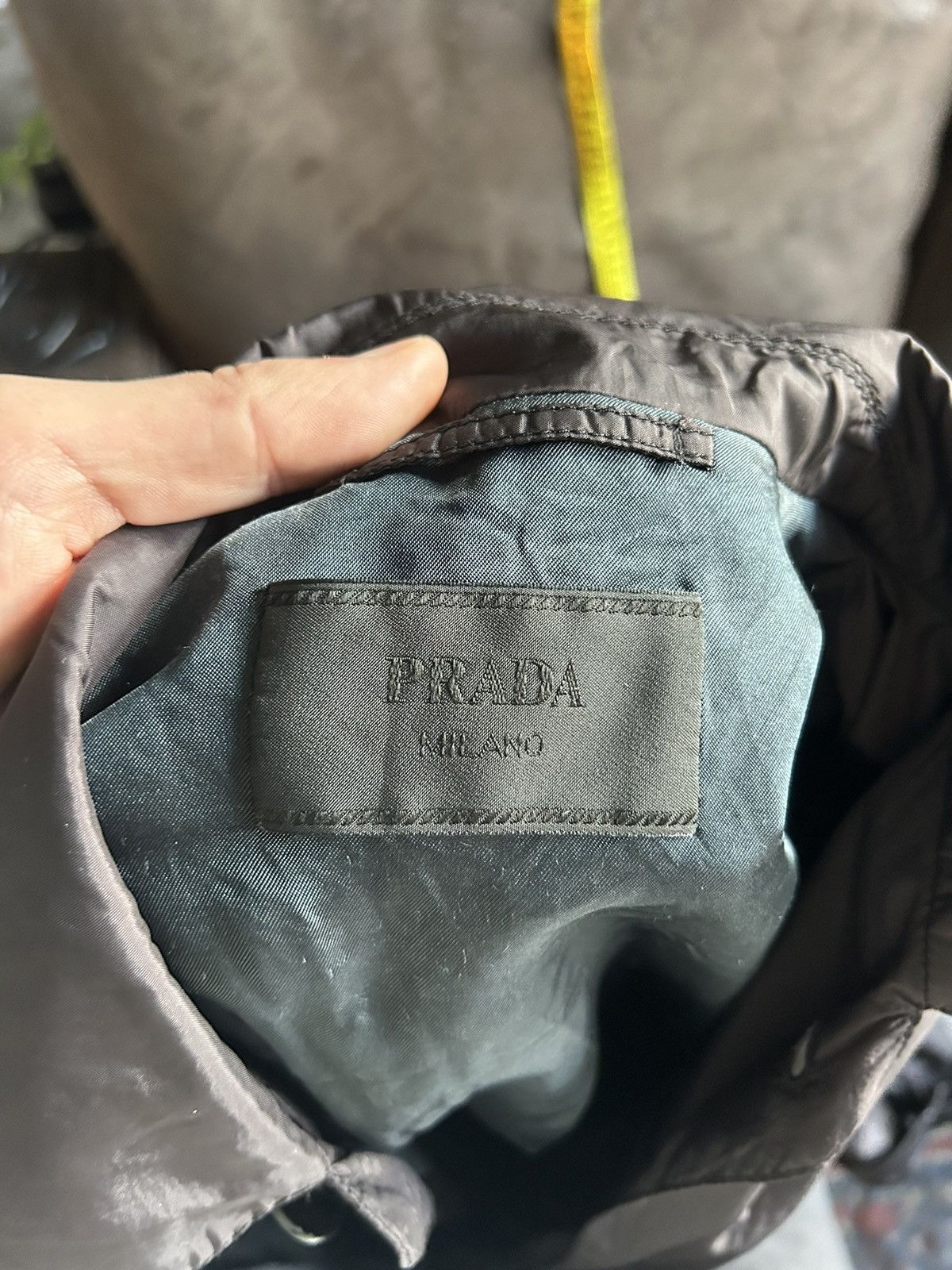Prada Prada Nylon Oversized Coat Size US M / EU 48-50 / 2 - 6 Thumbnail