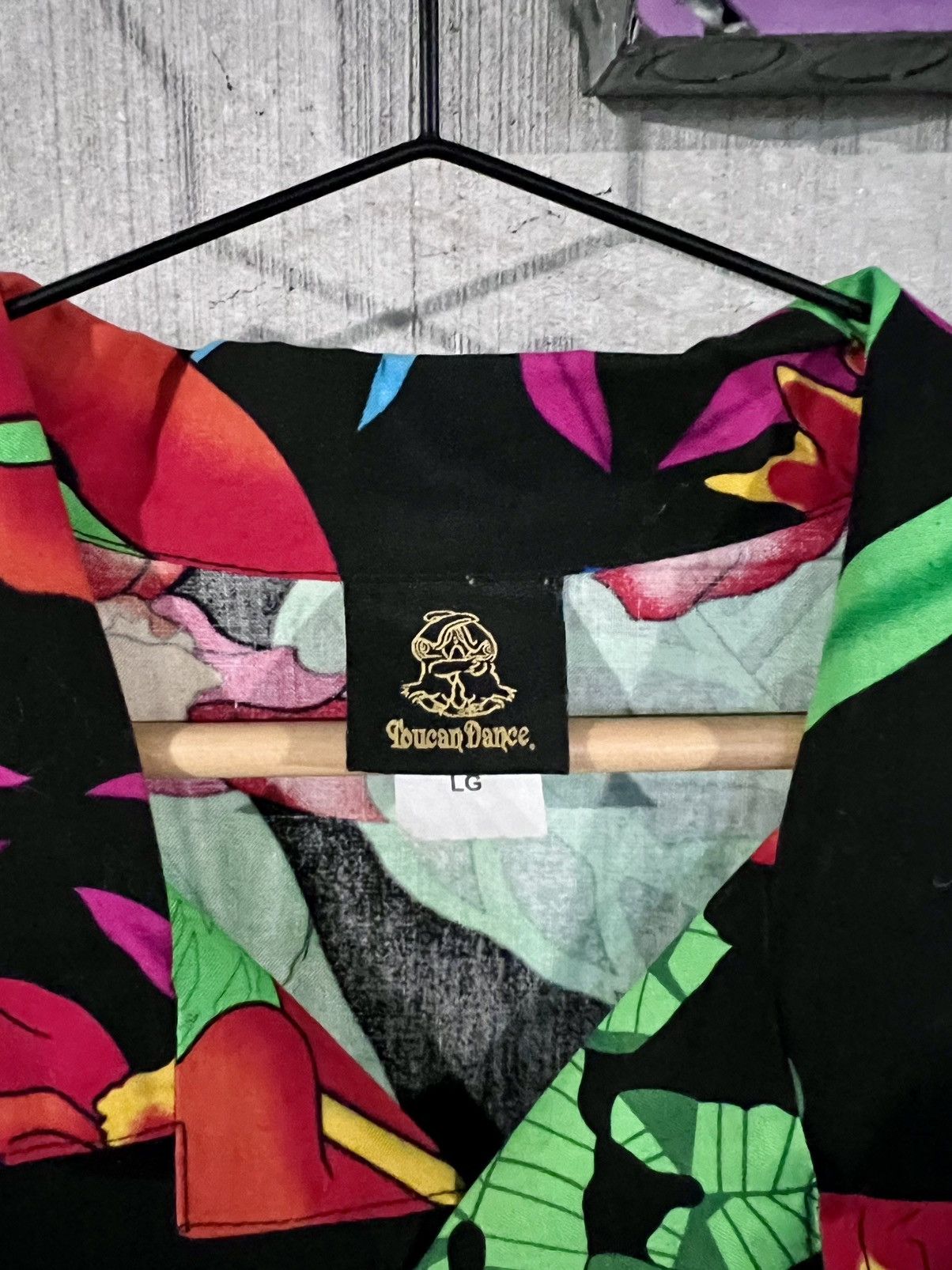 Other Vintage 90s Toucan Dance by Fast Lane Made in USA Tropical L Size US L / EU 52-54 / 3 - 5 Thumbnail