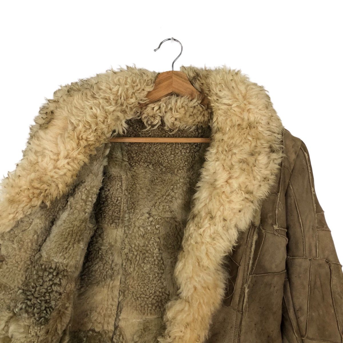 Genuine Leather 🔥90’s RARE GENUINE SUEDE LEATHER JACKET MINK FUR LINING Size US M / EU 48-50 / 2 - 10 Thumbnail