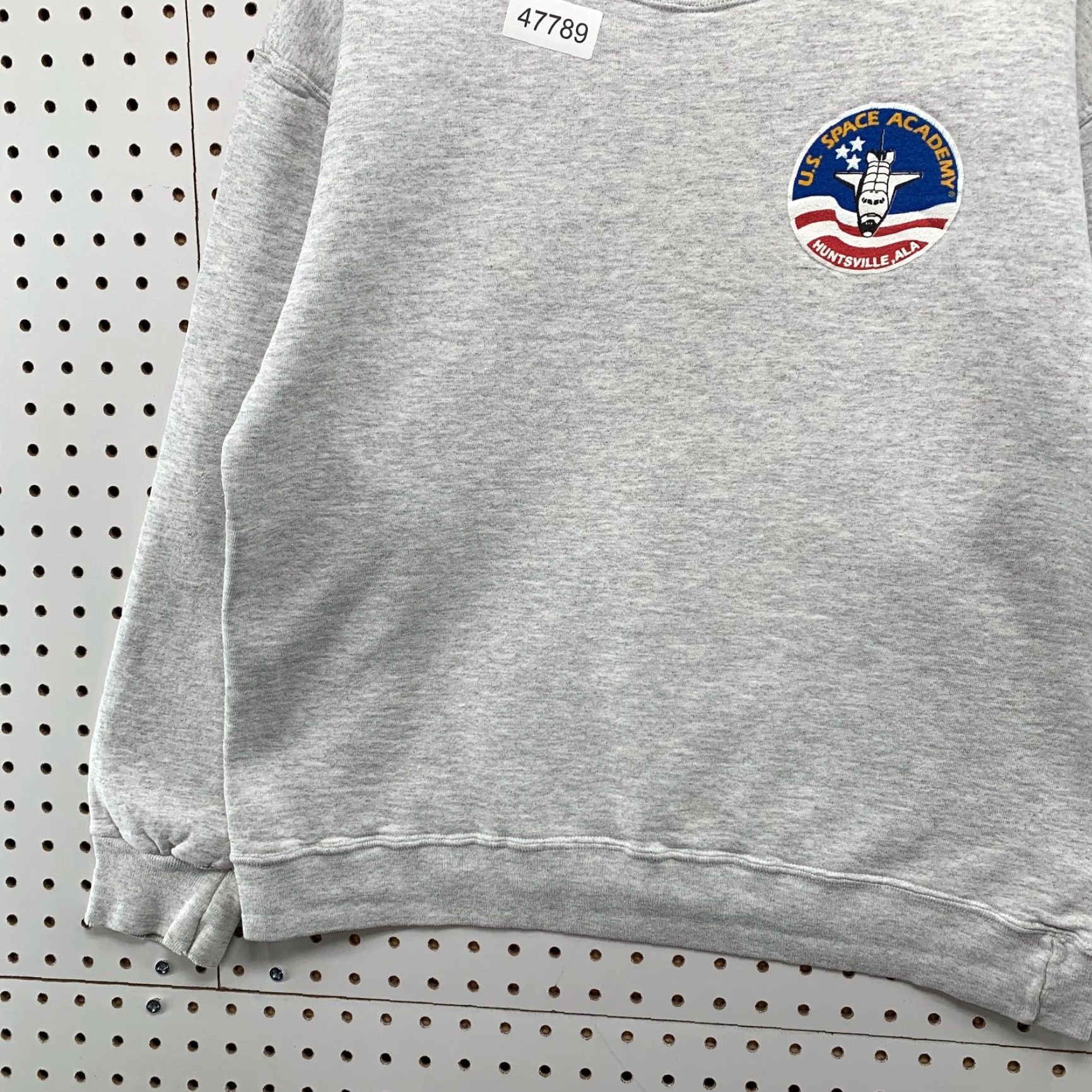 Vintage VINTAGE Space Academy Sweatshirt Mens Large Gray Crewneck Fleece USA 90s Premier Sportswear Shirts Pullover Graphic Print Mens Size US L / EU 52-54 / 3 - 5 Thumbnail