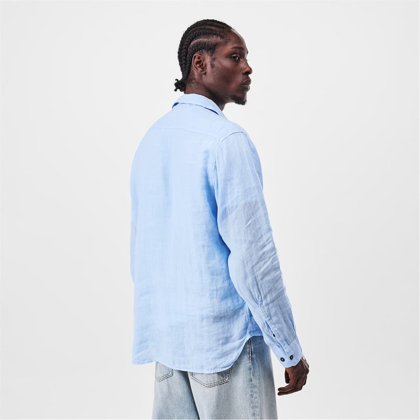 C.P. Company o1g2r1mq0426 Long Sleeve Shirt in Blue Size US S / EU 44-46 / 1 - 5 Thumbnail