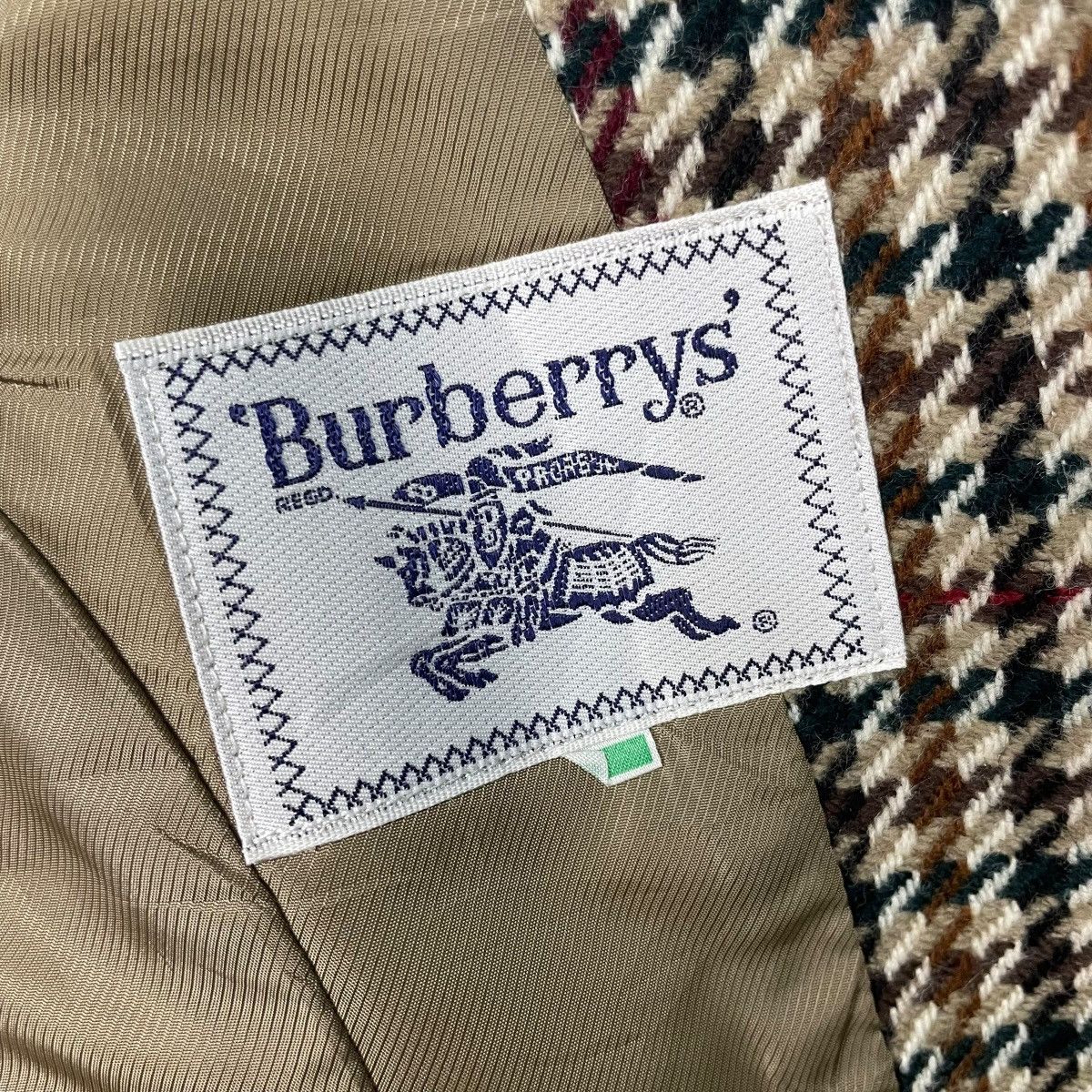 Burberry Burberrys Herringbone Wool Jacket Size M / US 6-8 / IT 42-44 - 15 Thumbnail