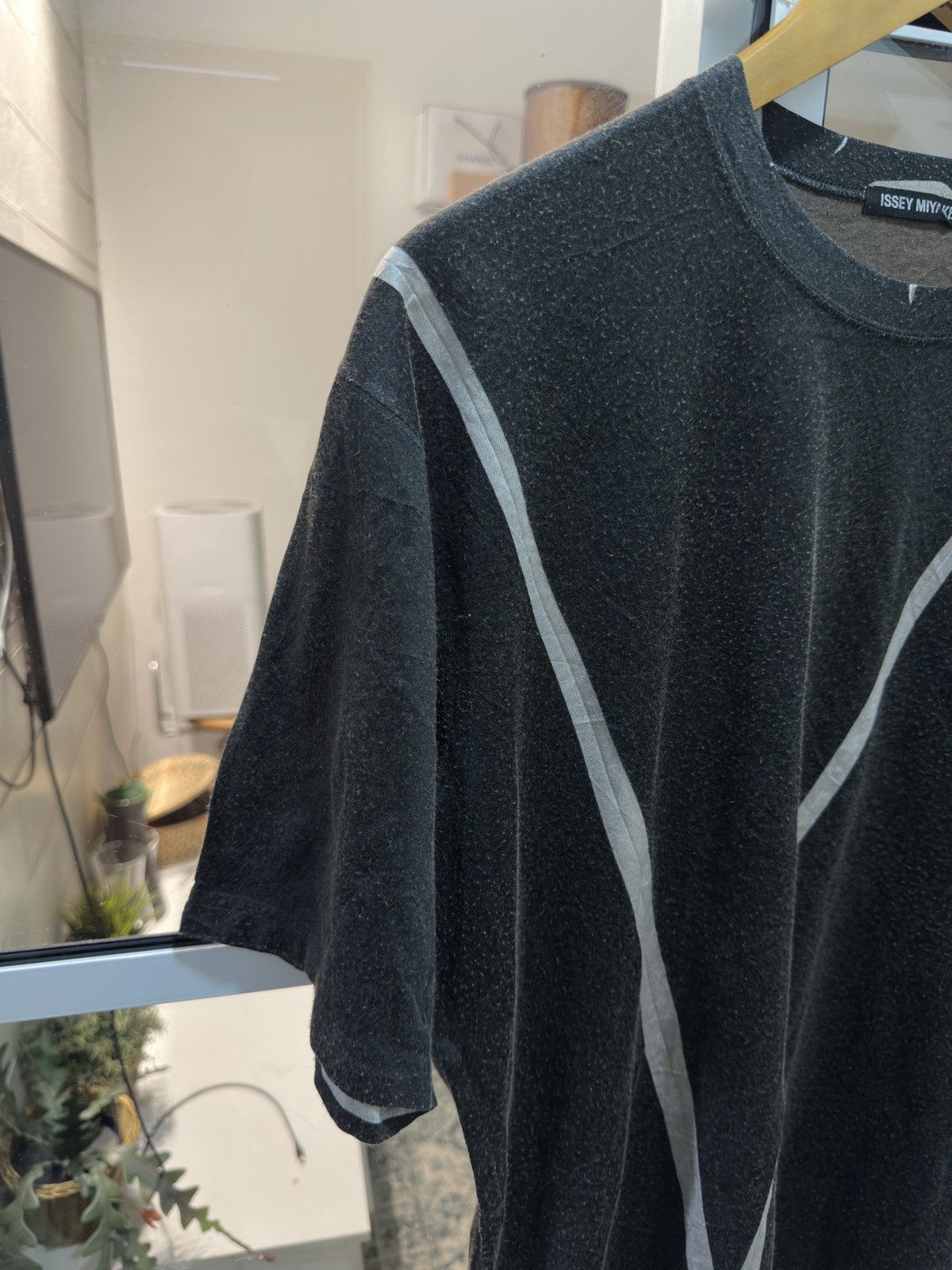 Issey Miyake SS04 Issey Miyake Curved Tape Line T-Shirt Size US M / EU 48-50 / 2 - 6 Thumbnail