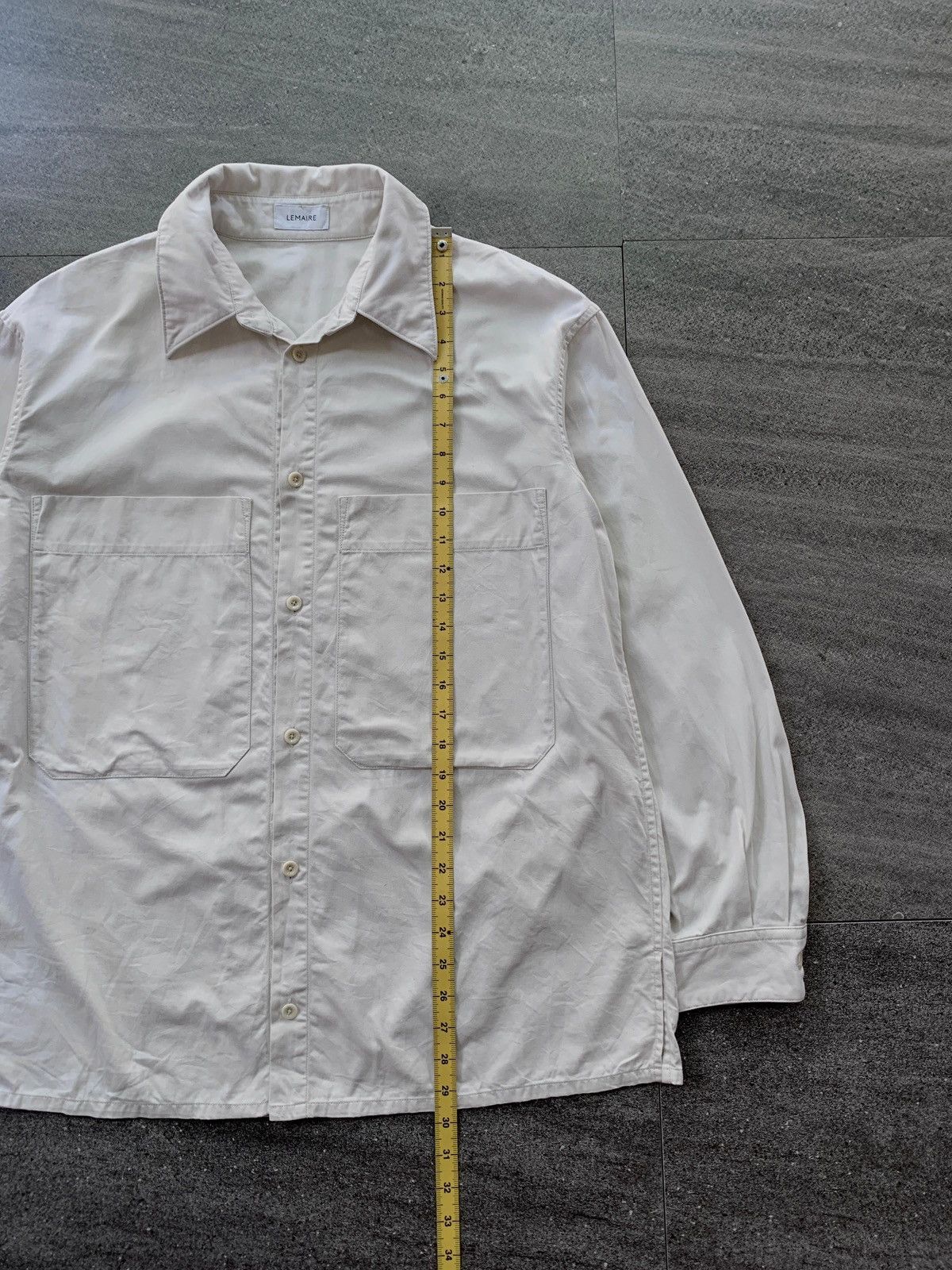 Lemaire FREE TAX! Big Pocket Cotton Ls Shirts Size US L / EU 52-54 / 3 - 14 Thumbnail