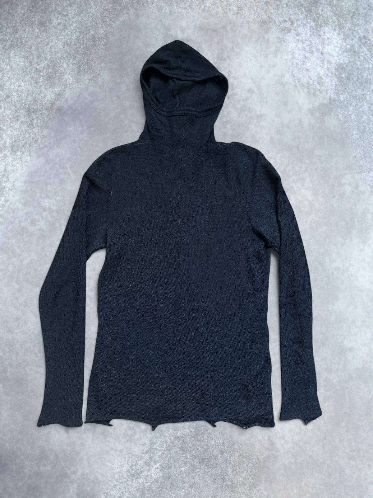 Isaac Sellam Experience ISAAC SELLAM Thin Hooded Sweater Size US S / EU 44-46 / 1 - 1 Thumbnail