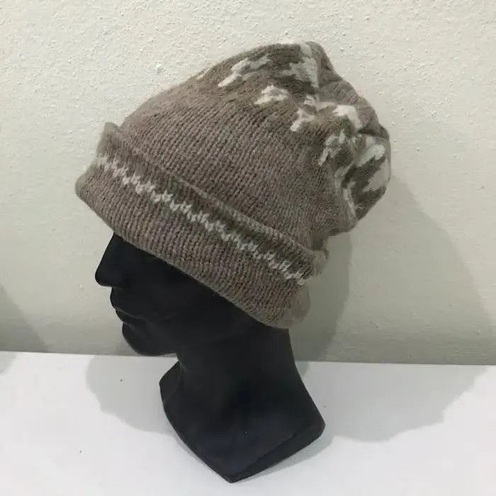 Japanese Brand × Vintage Japanese Brand Knit Beanie Hat Size ONE SIZE - 2 Thumbnail