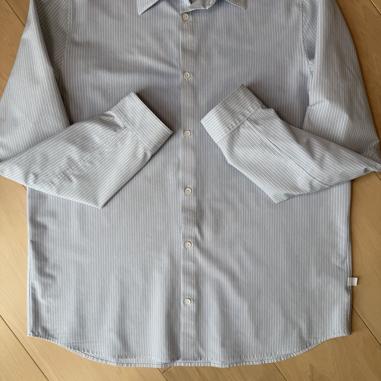 Lululemon Lululemon Shirt XL Blue White Long Sleeve Minimalist Size US XL / EU 56 / 4 - 6 Thumbnail