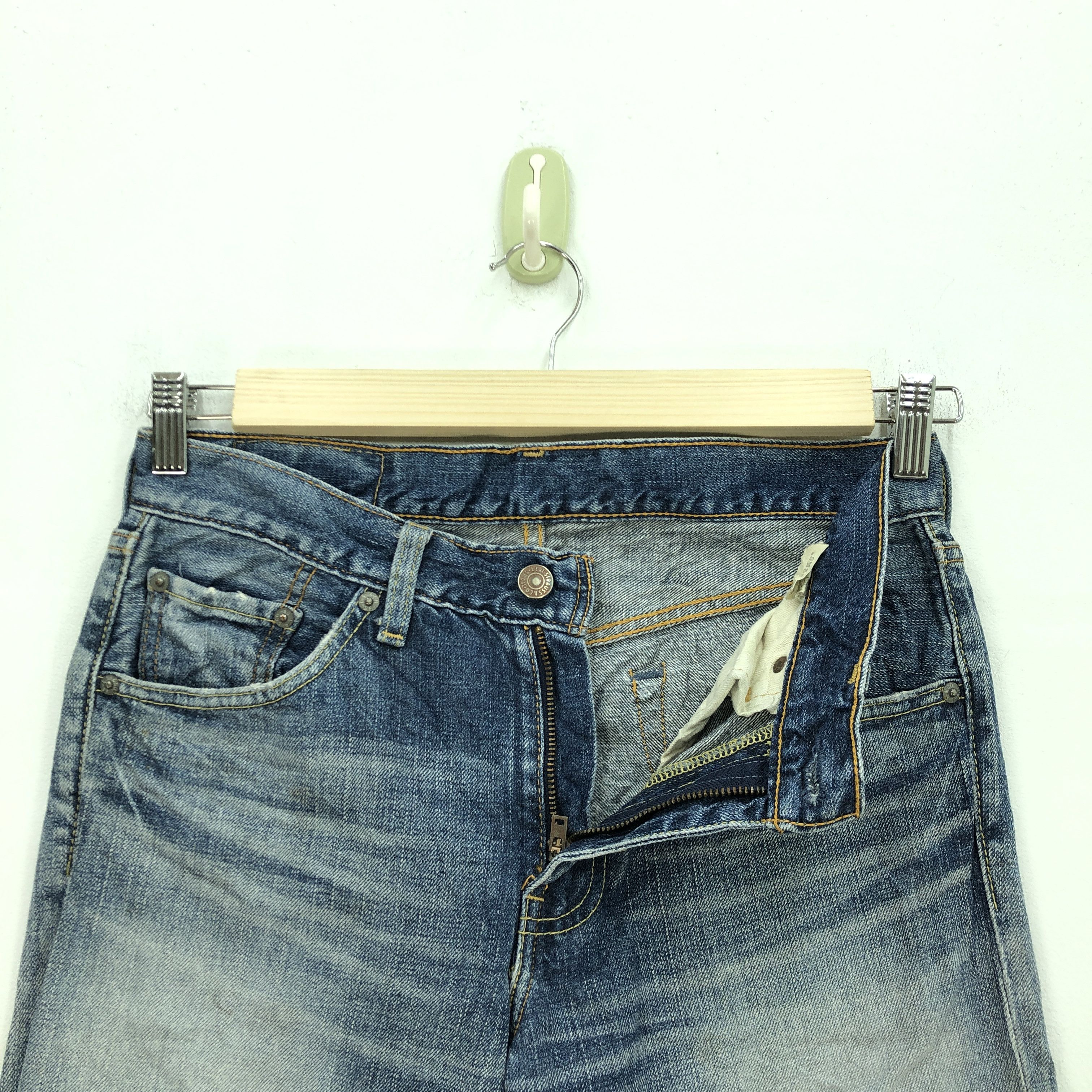 Levi's Vintage Levis Bell Bottom Jeans Flare Levi's 517 Denim Size 28" / US 6 / IT 42 - 6 Thumbnail