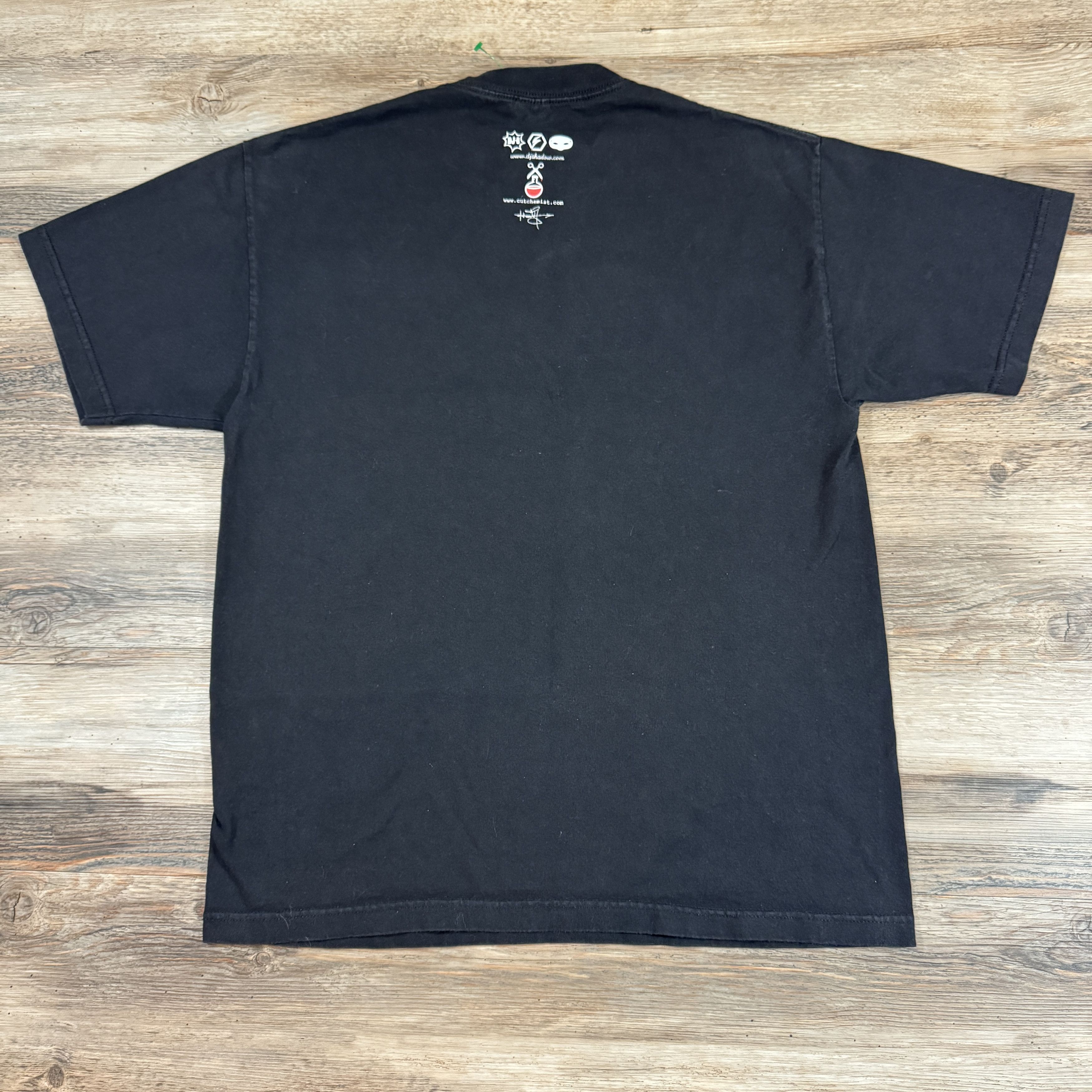 Rap Tees × Vintage 2007 Vintage DJ SHADOW CUT CHEMIST The Hard Sell Tour Tee Size US L / EU 52-54 / 3 - 3 Thumbnail