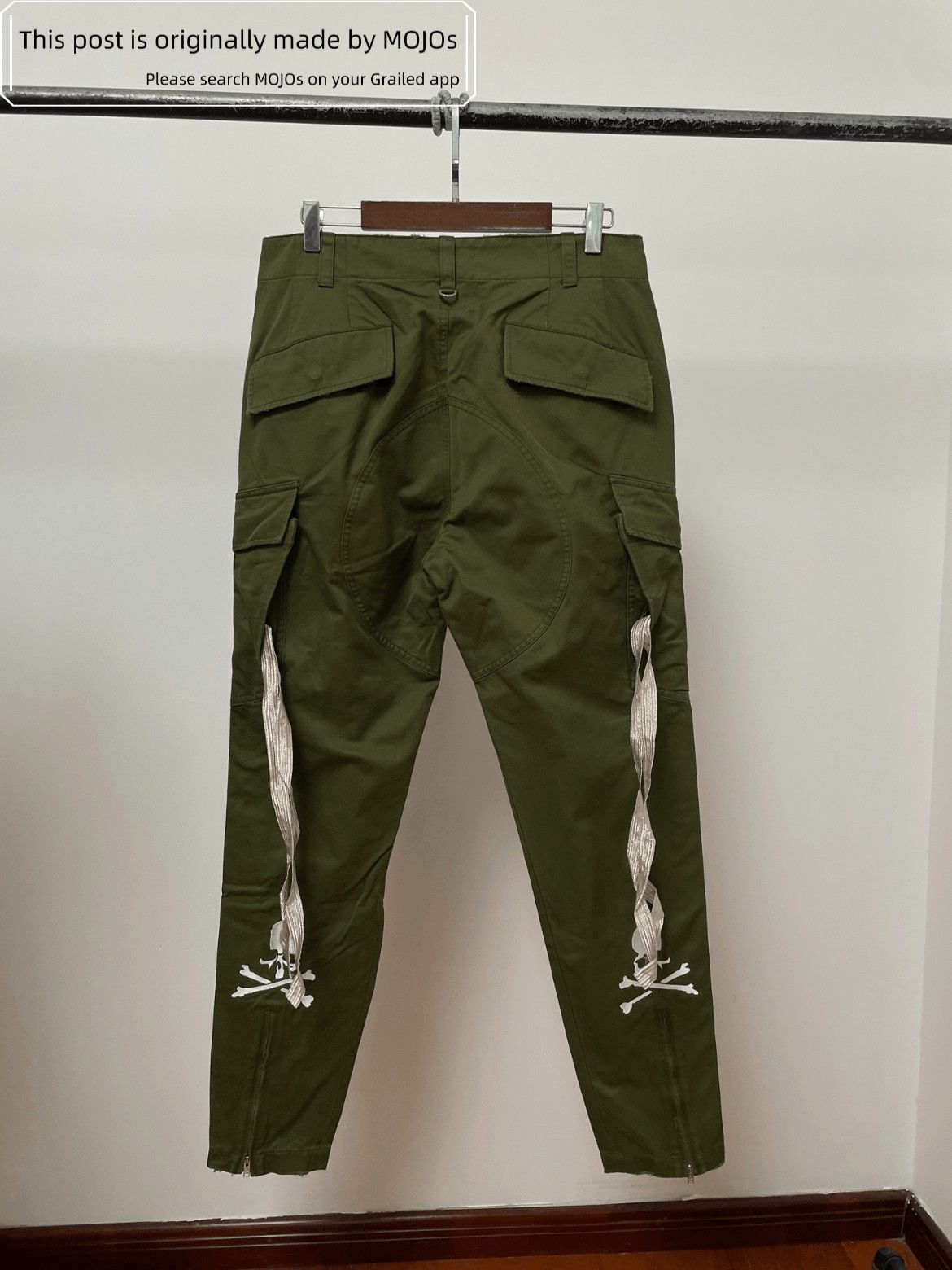 Mastermind Japan Sz M Mastermind Japan Stripe Skull Stitches Cargo Size US 32 / EU 48 - 2 Thumbnail