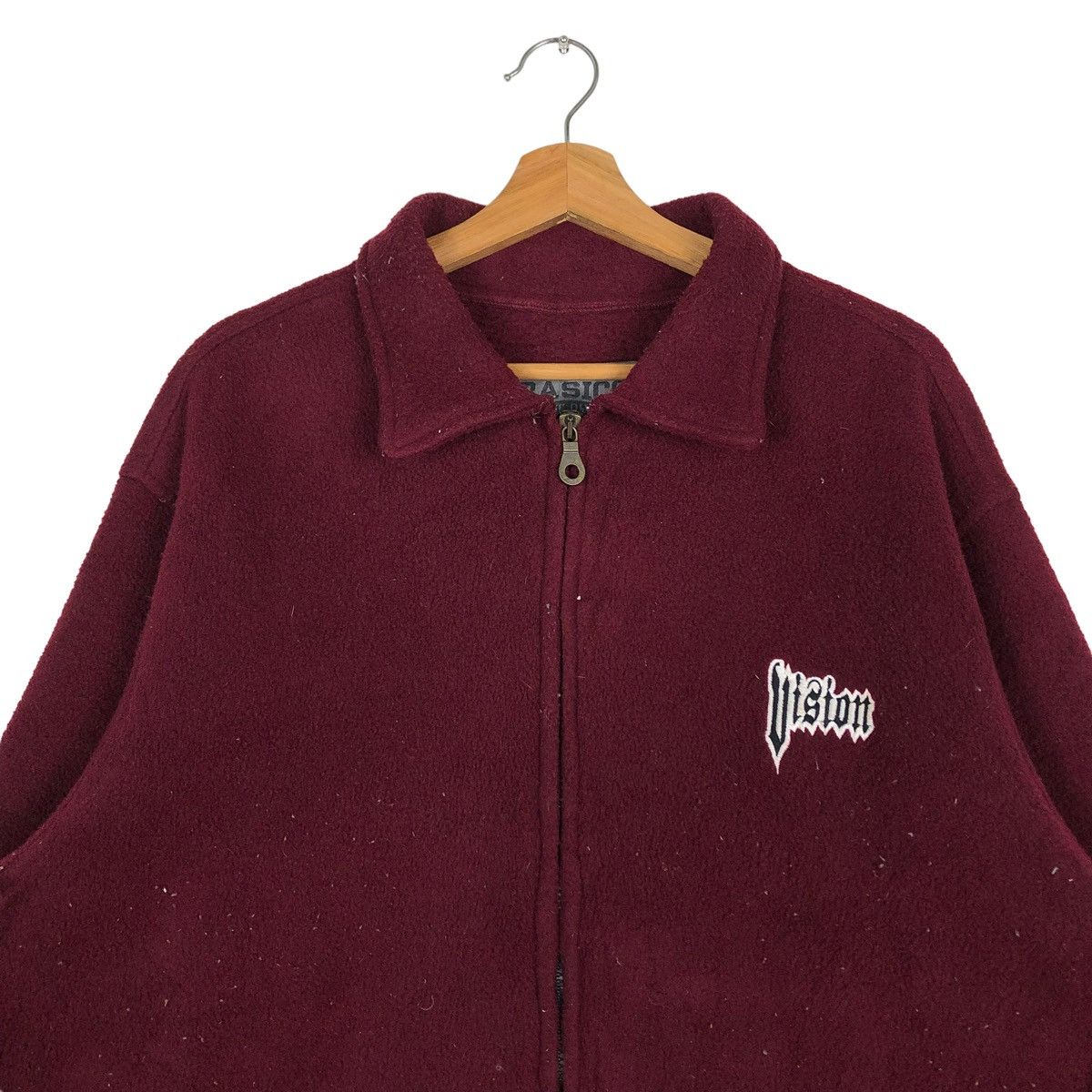 Hysteric Glamour 🔥VINTAGE ZIPPER JACKET VISION MADE IN USA SKATEGANG Size US L / EU 52-54 / 3 - 3 Thumbnail