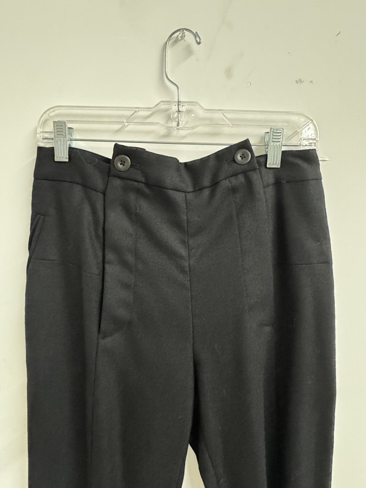 Gary Graham Gary Graham High Waisted Black Trousers – Size 4 Size 27" / US 4 / IT 40 - 3 Thumbnail
