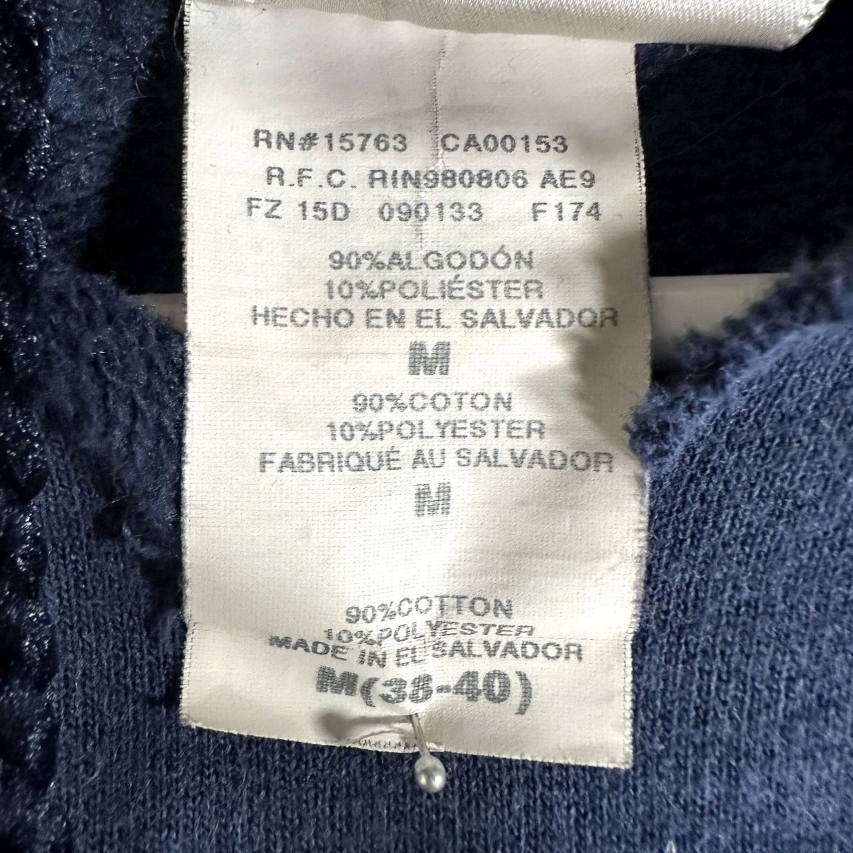 Hanes VINTAGE United States Probation Sweatshirt Mens Medium Blue Embroidered Drawstring READ Size US M / EU 48-50 / 2 - 5 Thumbnail