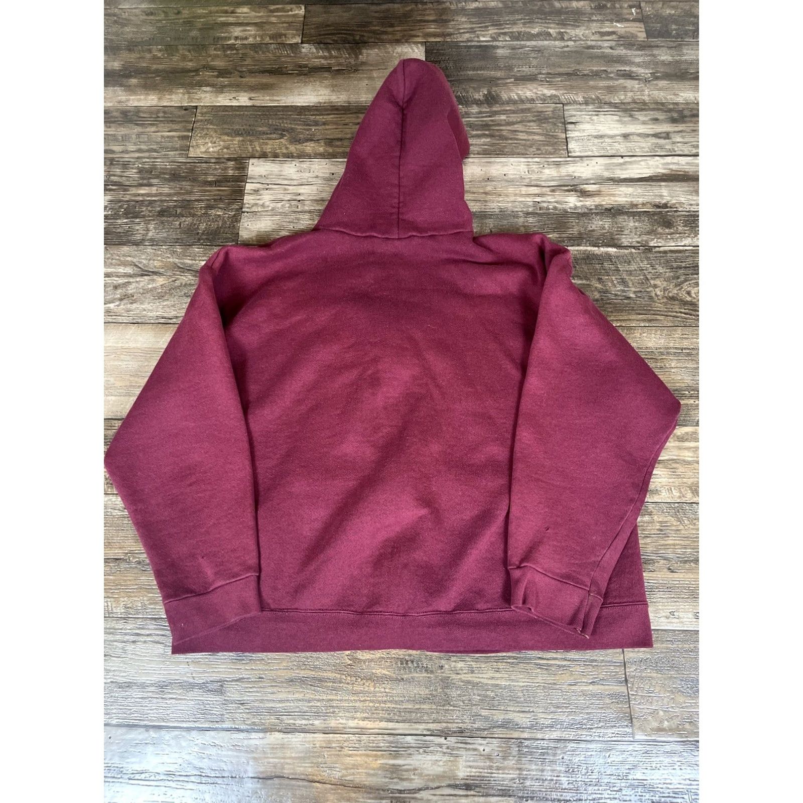 ESPIRIT VINTAGE Pro Spirit Hoodie Sweatshirt 2XL Red Mens Football Logo Graphic Plain Zip Up Size US XXL / EU 58 / 5 - 7 Thumbnail