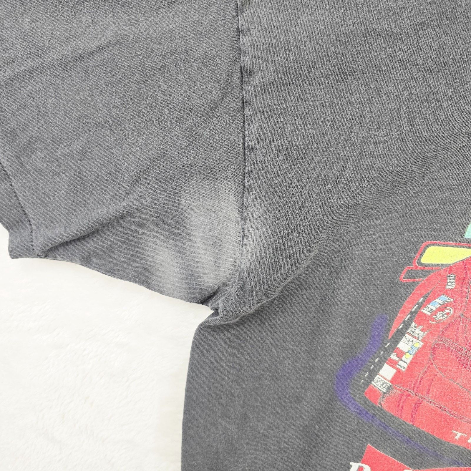 Hanes Vintage Nascar Bill Elliott Shirt XL Faded Stained Budweiser Size US XL / EU 56 / 4 - 6 Thumbnail