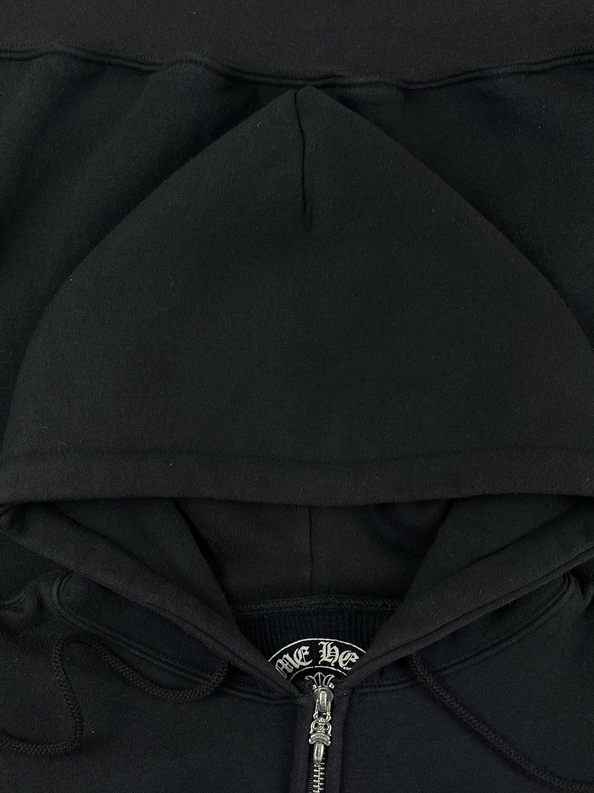 Chrome Hearts Chrome Hearts Vintage Fleur Logo Heavy Thermal Zip Up Hoodie Size US M / EU 48-50 / 2 - 10 Thumbnail