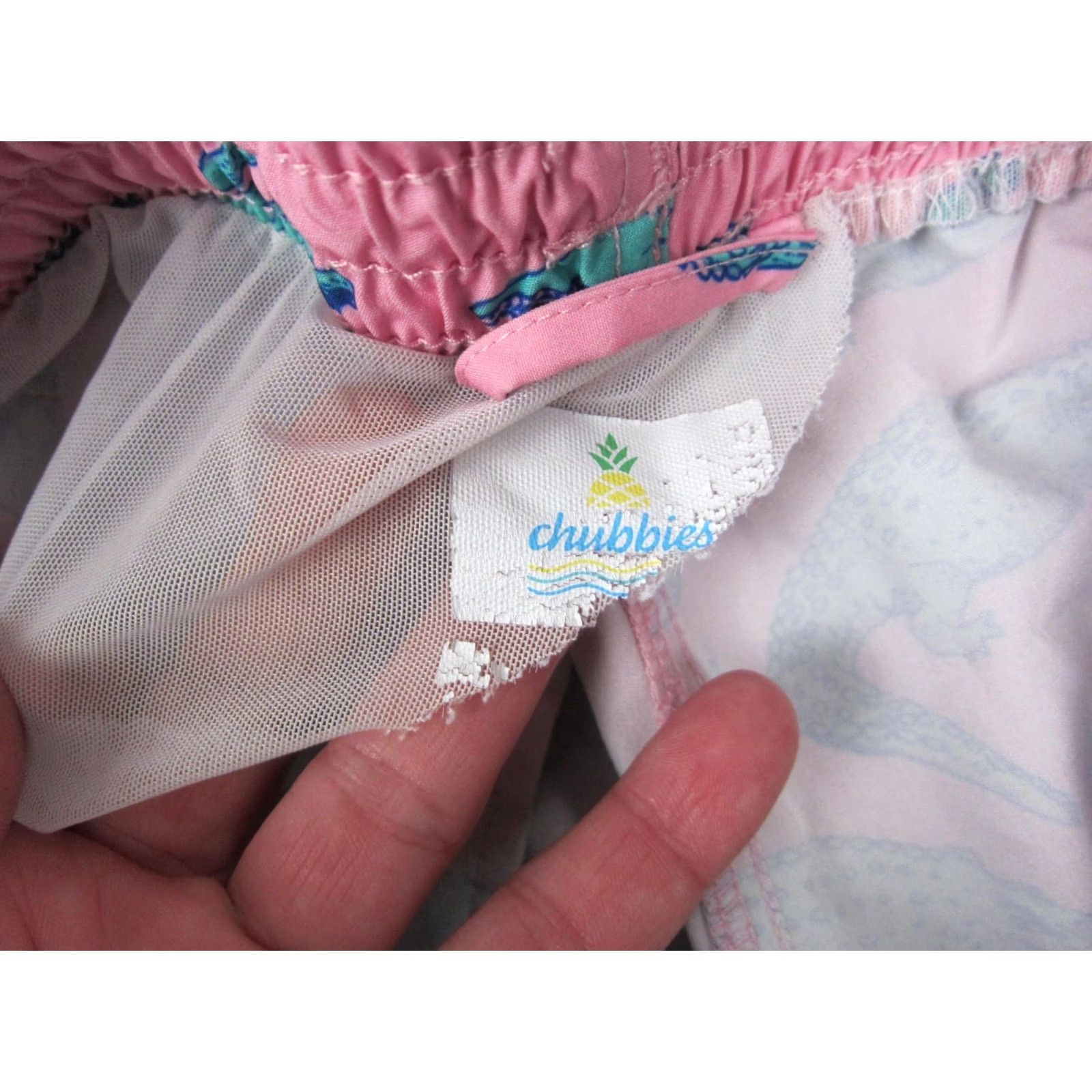 Chubbies Chubbies Pink Glades Alligator Swim Trunks Board Surfing Shorts Mens Small Size US 29 - 4 Thumbnail