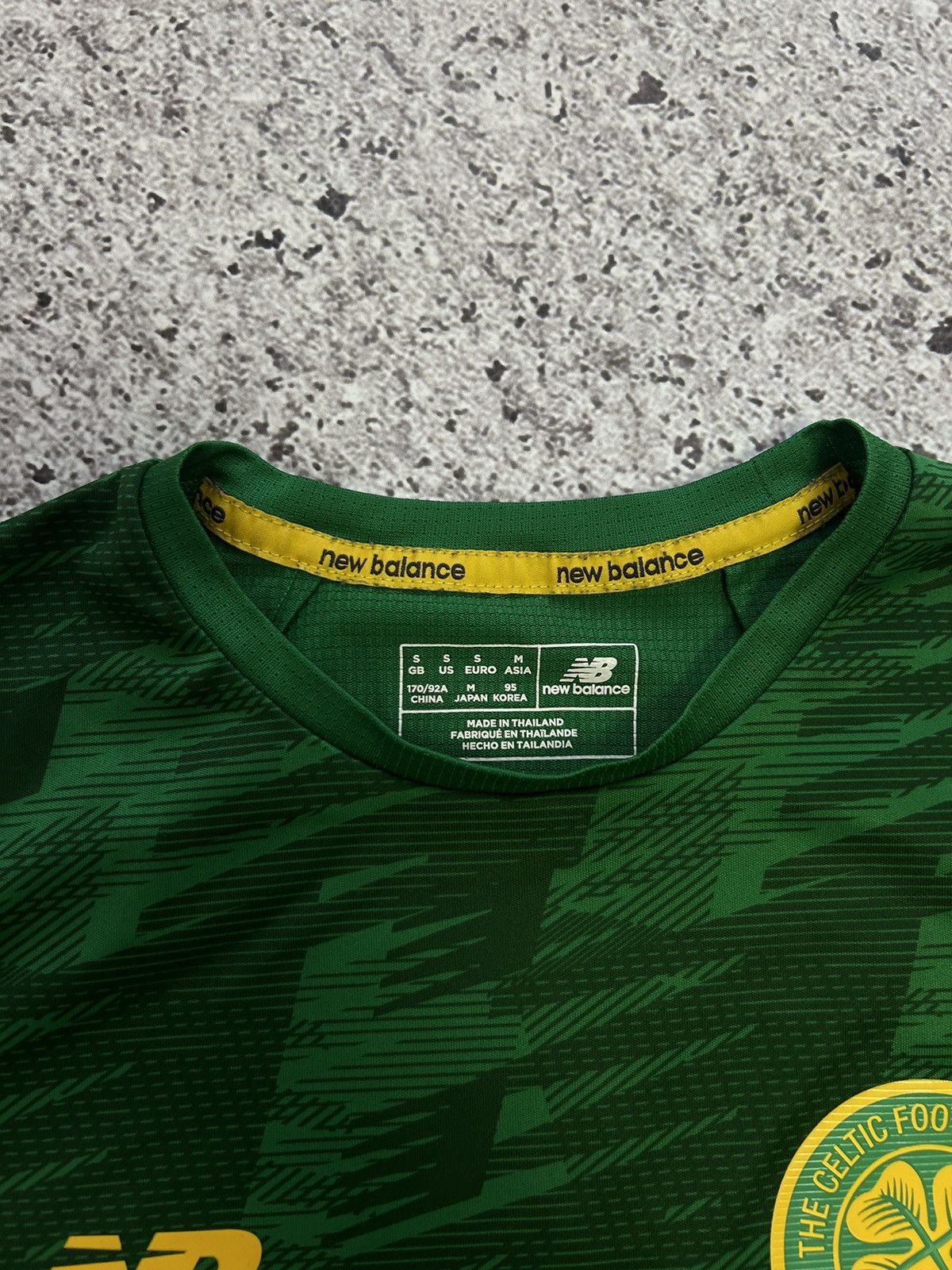 New Balance × Vintage New Balance Celtic 2016 2017 Training Football Soccer Jersey Size US S / EU 44-46 / 1 - 6 Thumbnail