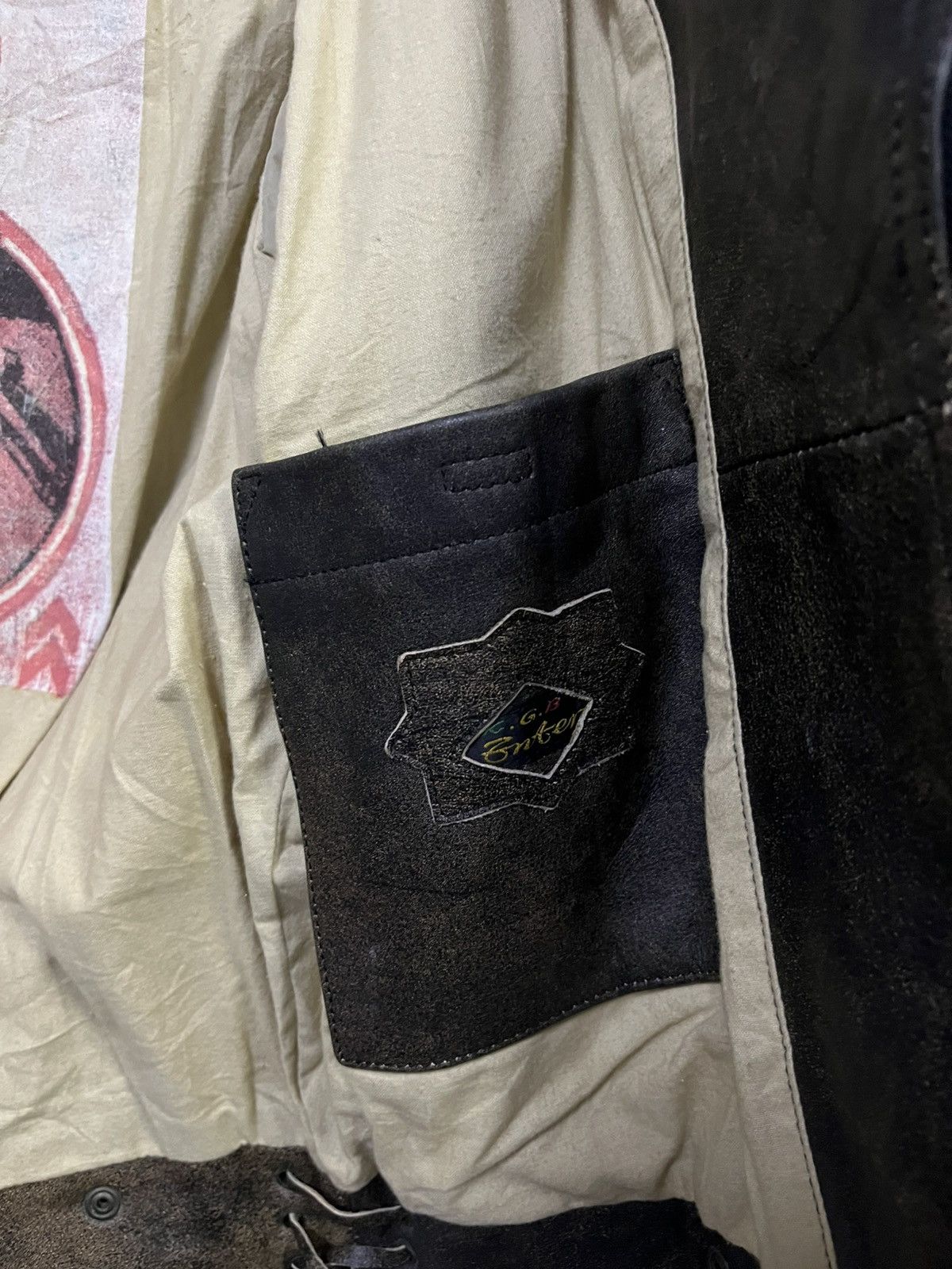 Vintage VINTAGE RARE LEATHER JACKET Size US M / EU 48-50 / 2 - 11 Thumbnail