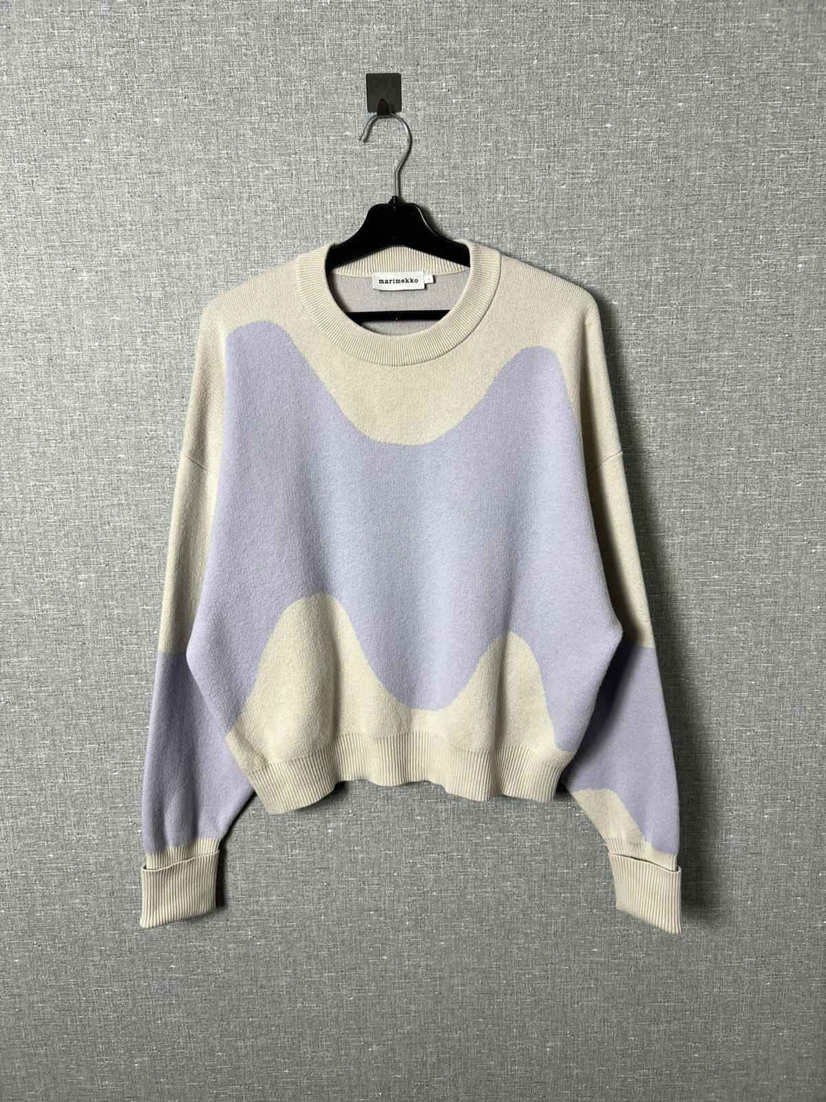 Marimekko Rare Marimekko Tieto Lokki Knitted Pullover Sweater Size L Size L / US 10 / IT 46 - 2 Thumbnail