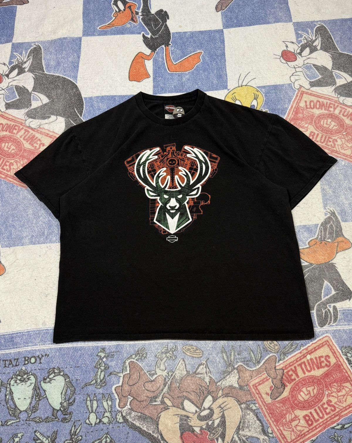 Harley Davidson Harley Milwaukee bucks tee Size US XXL / EU 58 / 5 - 1 Thumbnail