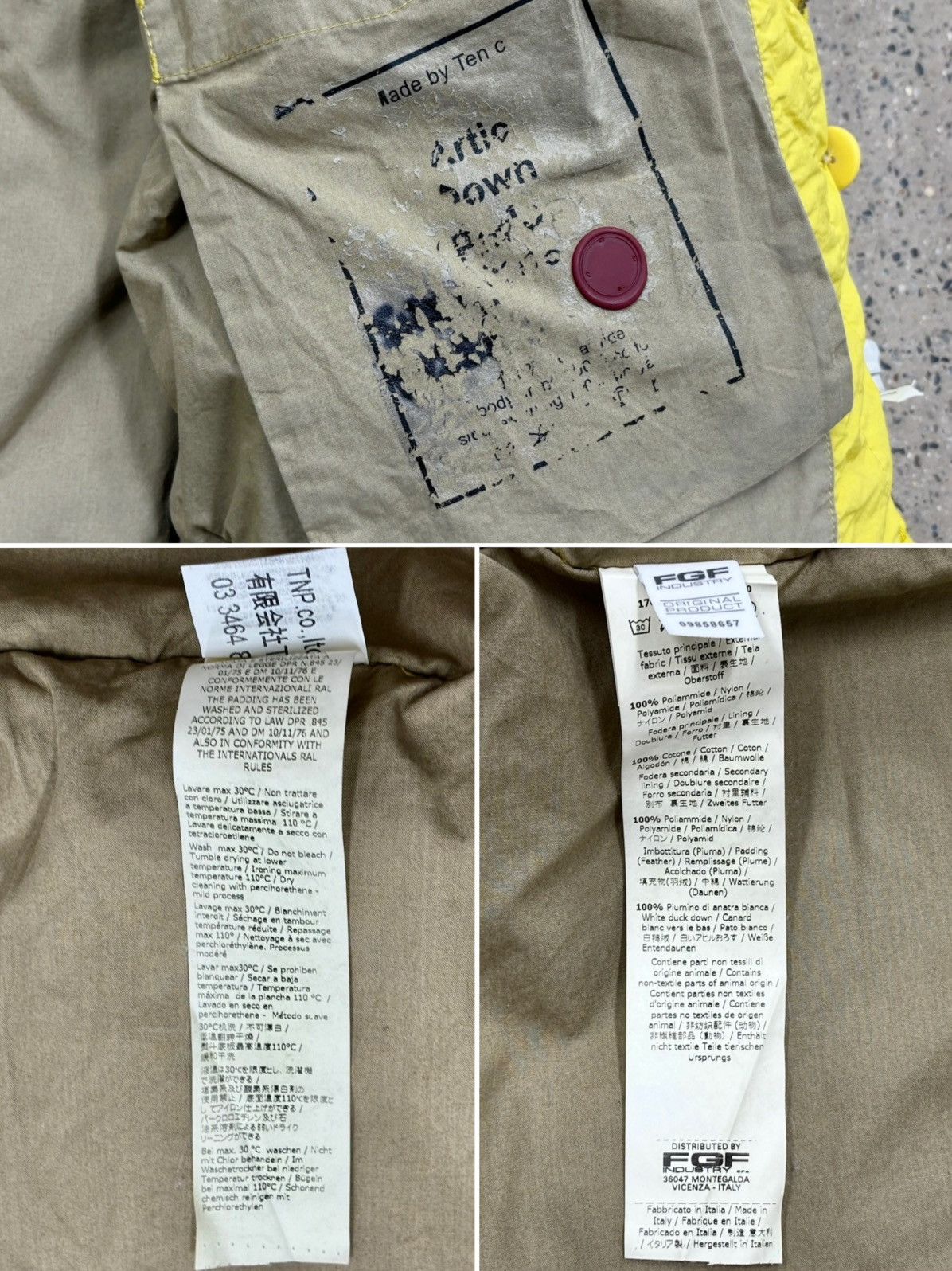 Ten C Ten C Artic Down Parka，size 46 Size US M / EU 48-50 / 2 - 12 Thumbnail