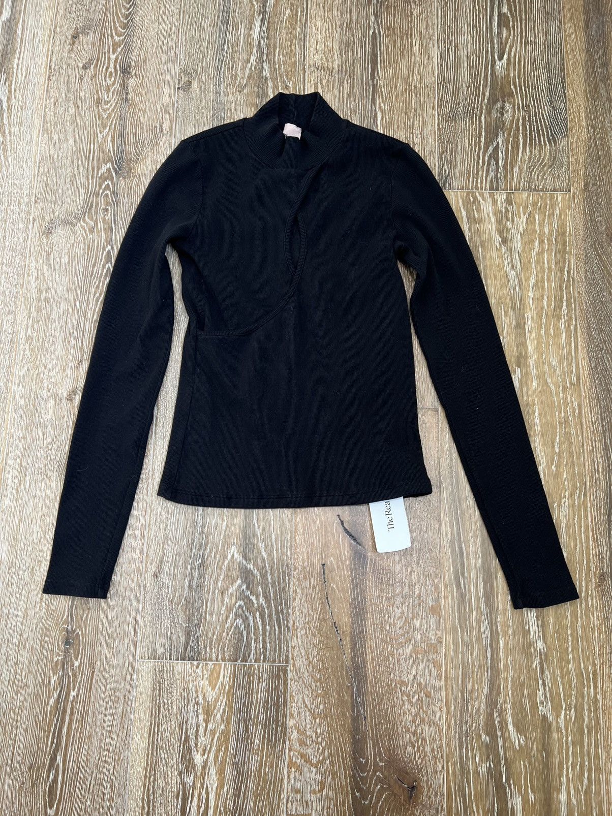 RE/DONE Re/done keyhole mock neck top Size S / US 4 / IT 40 - 1 Thumbnail