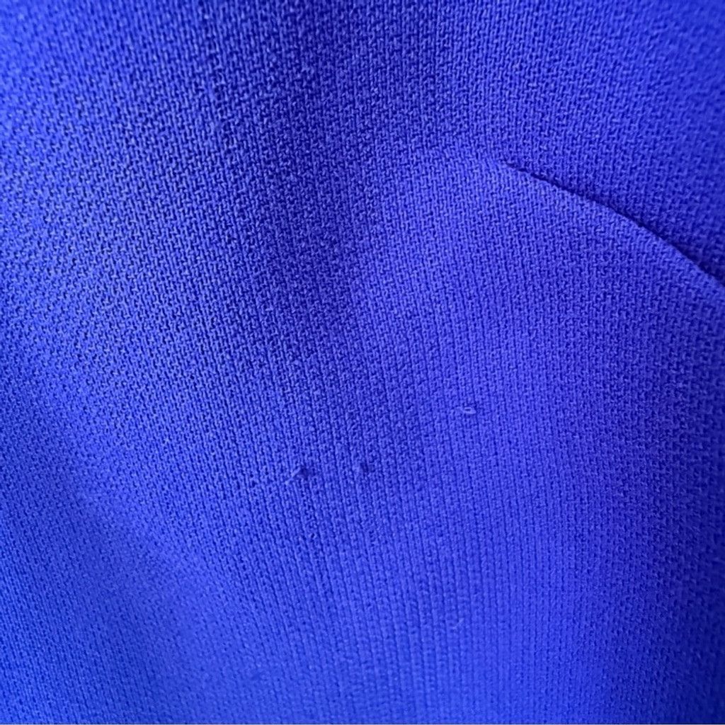 Aritzia Babaton Blue Buttoned Crop Blouse Size XS / US 0-2 / IT 36-38 - 7 Thumbnail