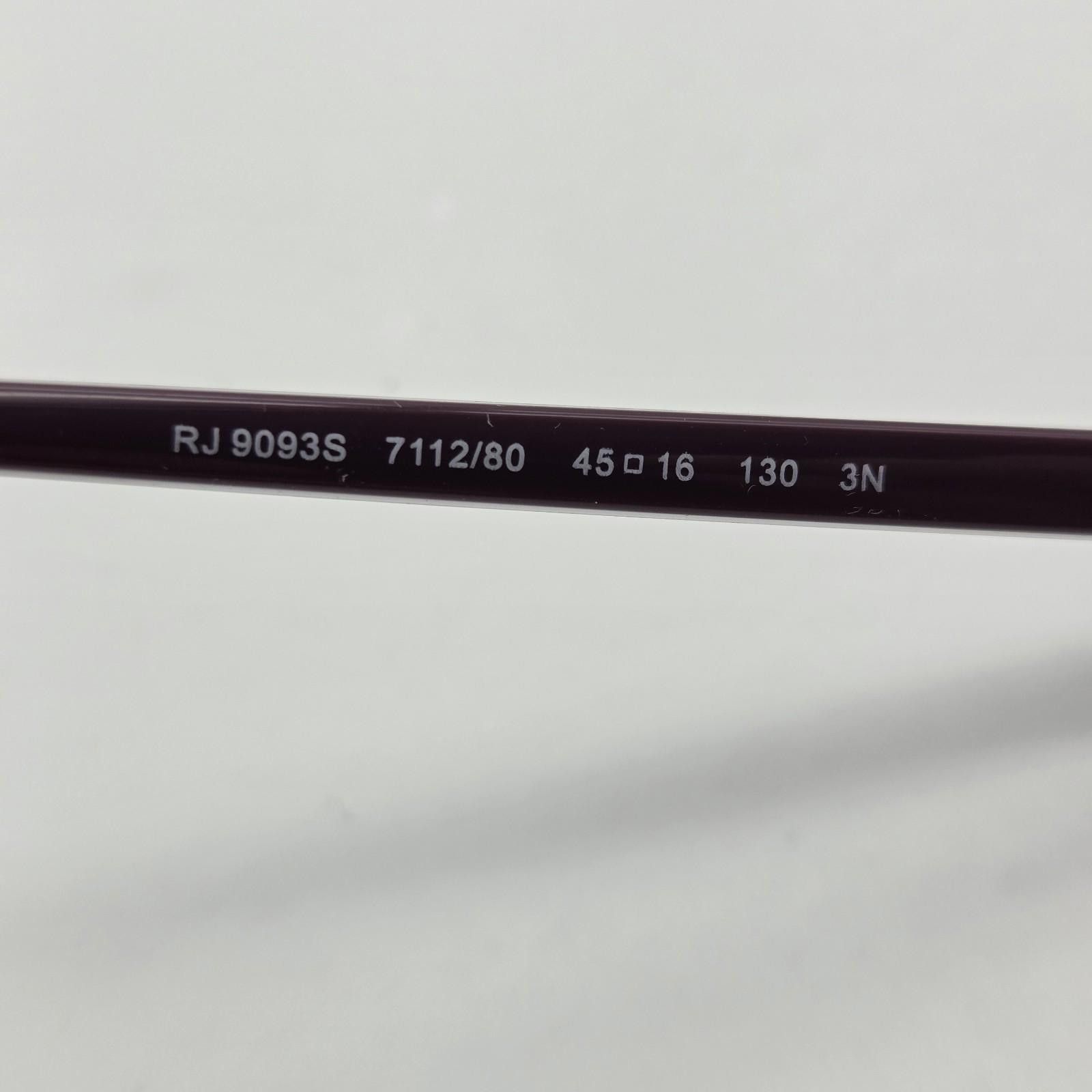 RayBan Ray Ban Jr RJ9093S 7112/80 Kid Purple Eyeglass 45-16-130 3N Size ONE SIZE - 6 Thumbnail