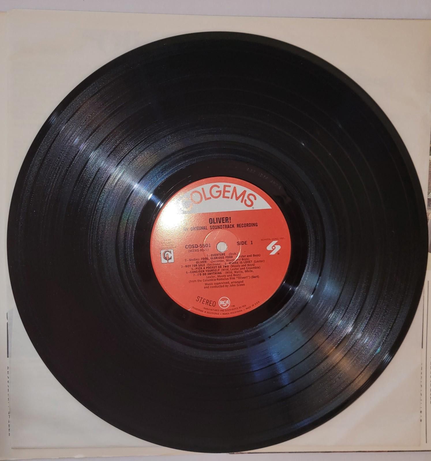 Designer Oliver an Original Soundtrack Columbia Records VINYL LP Size ONE SIZE - 4 Thumbnail