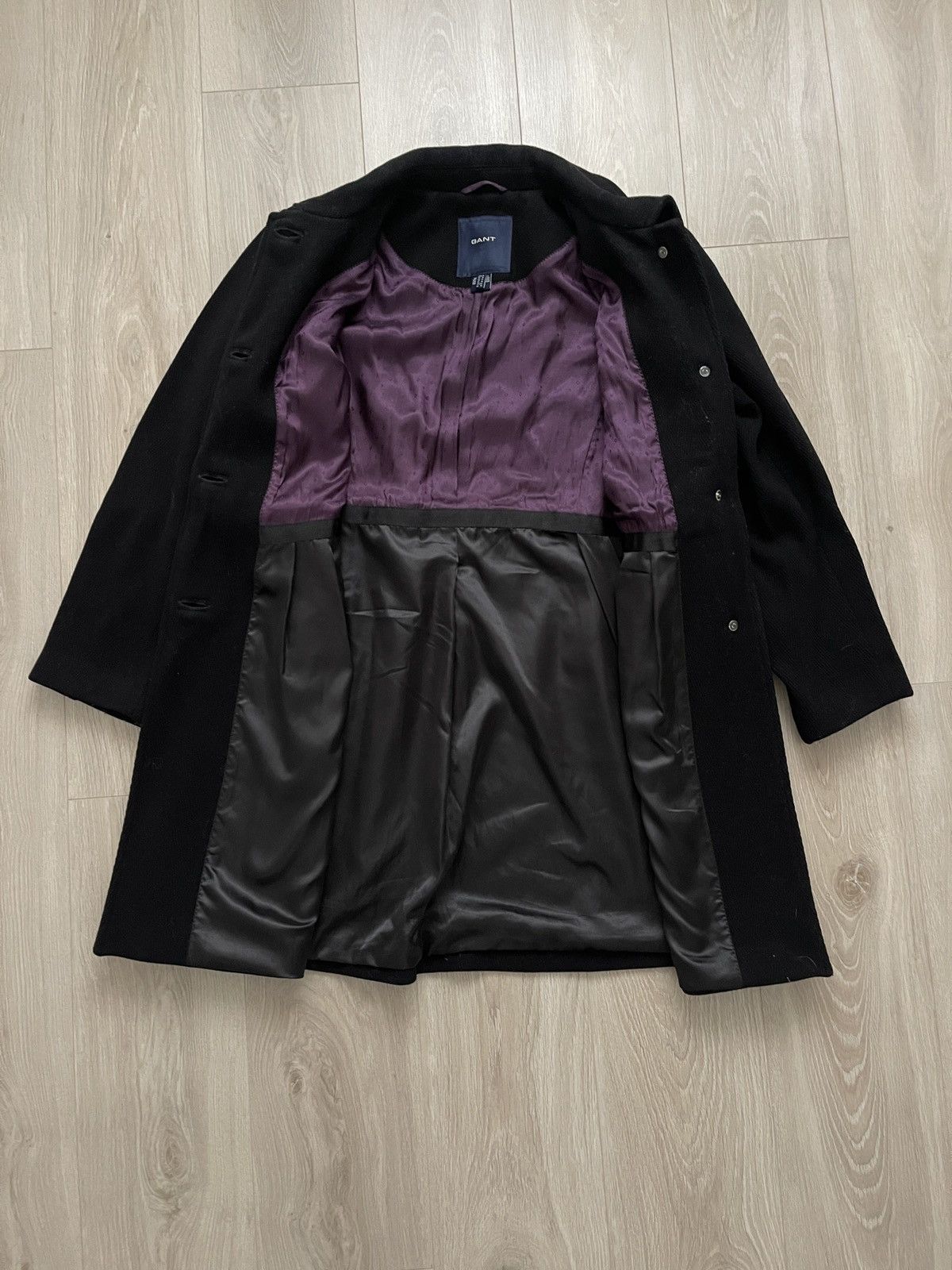 Gant GANT Classic Wool Jacket Coat Women's Size XL Size XL / US 12-14 / IT 48-50 - 11 Thumbnail