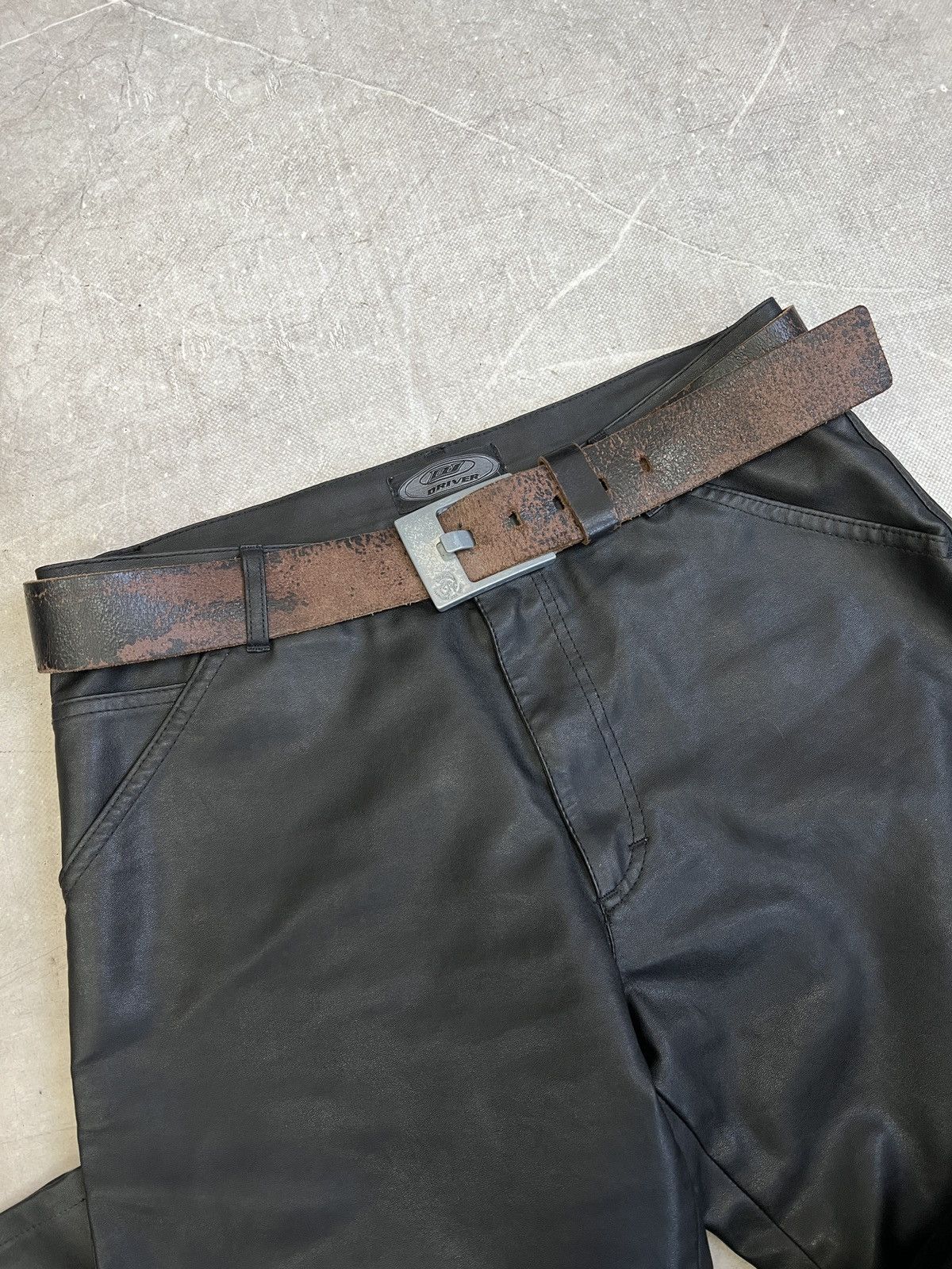 Diesel Leather Diesel avant garde gothic leather belt y2k Size ONE SIZE - 1 Thumbnail