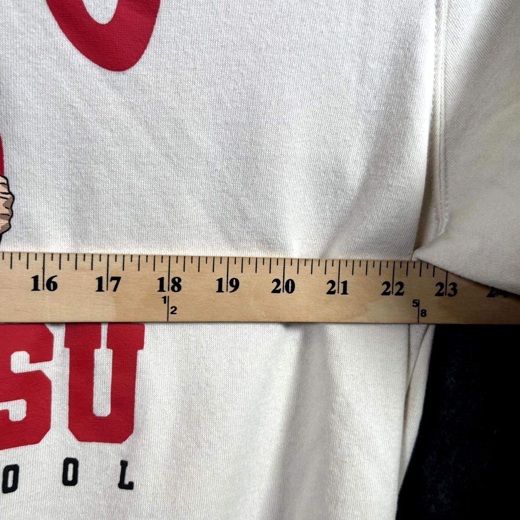 Vintage Jujutsu Kaisen Yuji Itadori High School Hoodie Men XL White Pullover Sweatshirt Size US XL / EU 56 / 4 - 7 Thumbnail