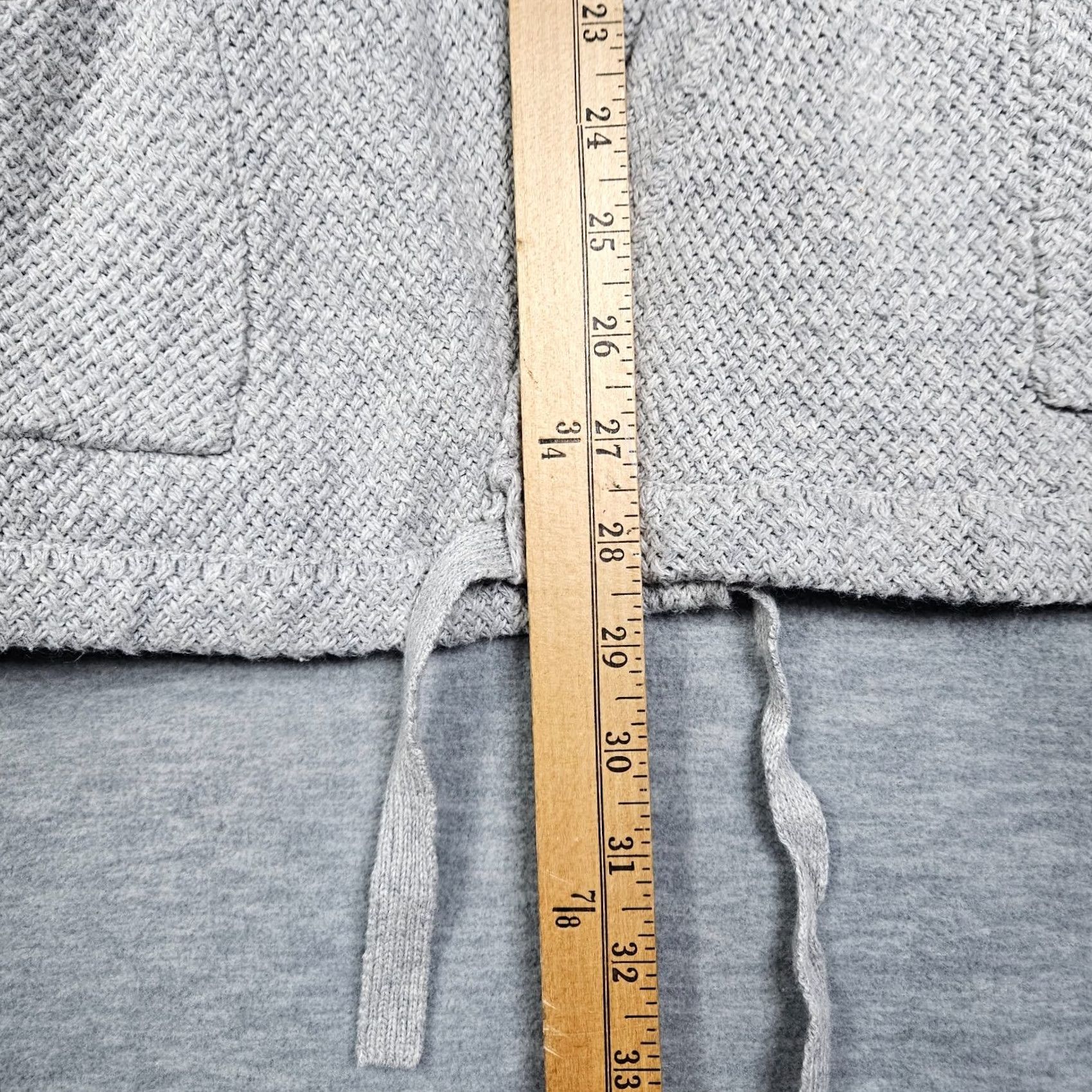 Madewell Madewell Cardigan Gray Open Front Tie Waist Long Sleeve XS Womens Sweater Knit Cotton Viscose Regular Casual Modern 90s Theme Open Front Tie Waist Size XS / US 0-2 / IT 36-38 - 7 Thumbnail