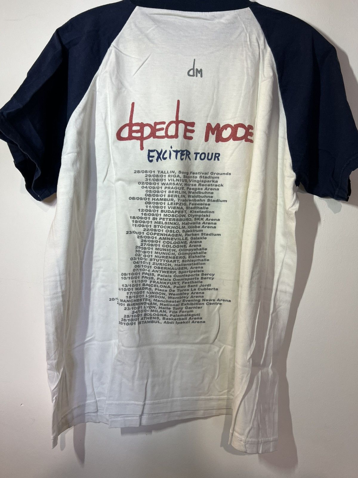 Band Tees tour shirt exciter vintage Depeche Mode 00s Size US L / EU 52-54 / 3 - 5 Thumbnail