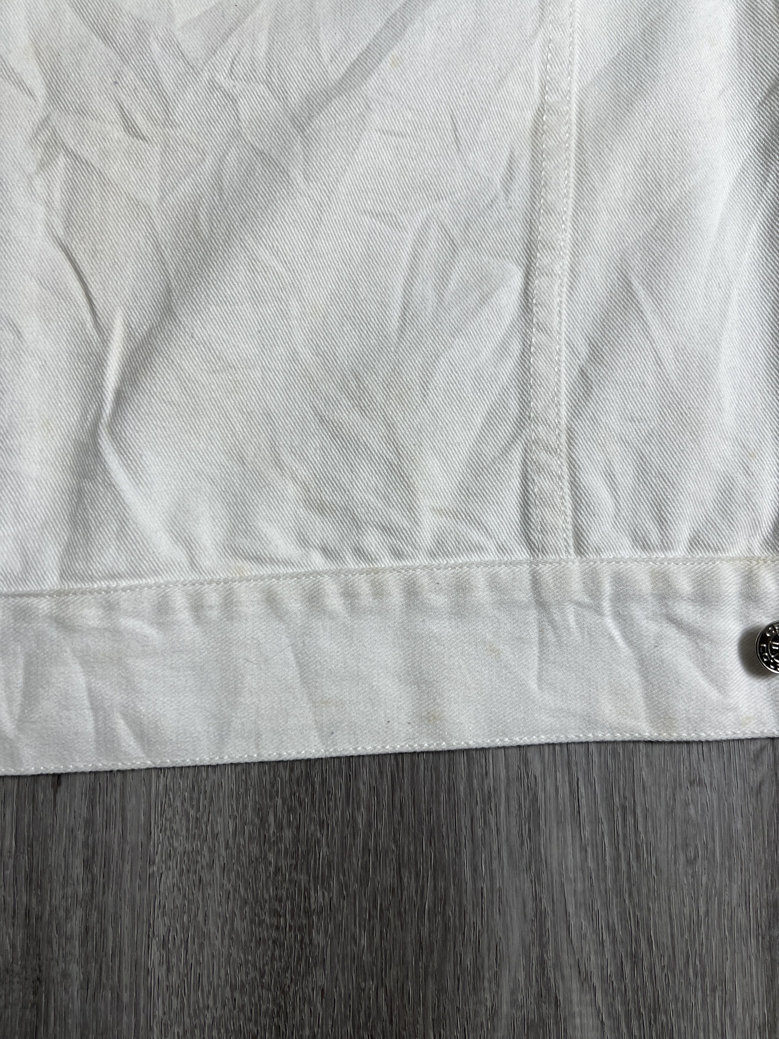 Cross Colours Vintage Cross Colours White Denim Jacket (XXL) JKA006 Size US XXL / EU 58 / 5 - 14 Thumbnail