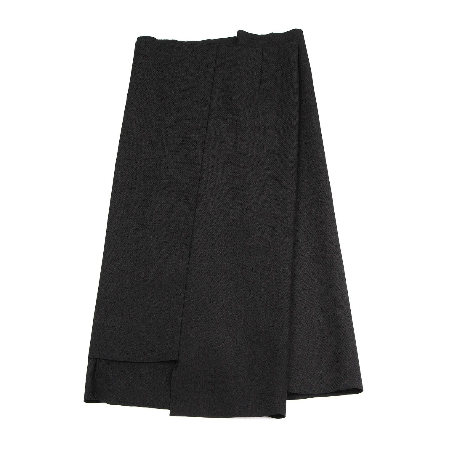Comme des Garcons COMME des GARCONS - Pleated Bonded Wrap Skirts Apron Size 42" / US 20 - 1 Thumbnail