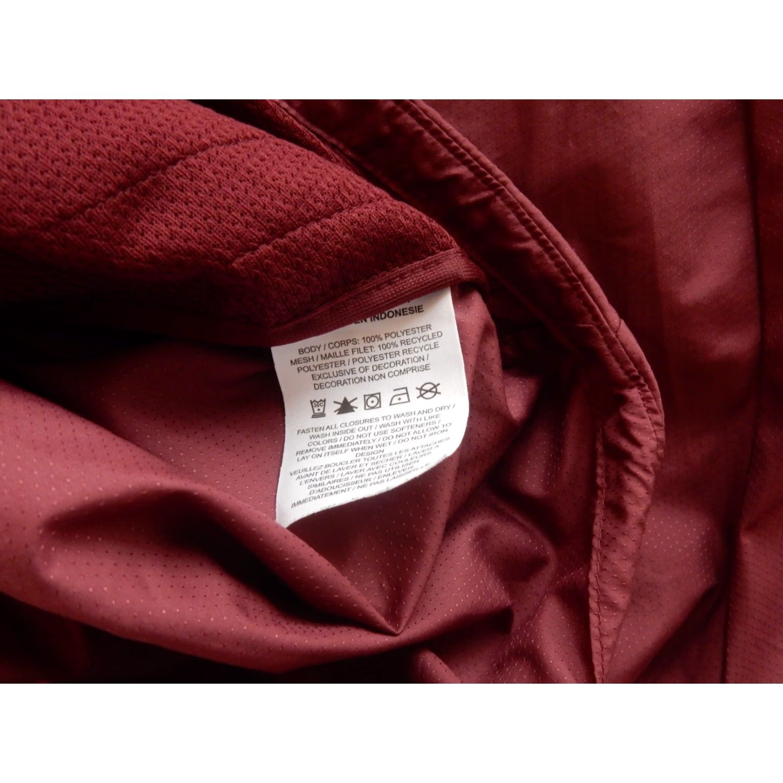Nike Nike Running Jacket Men Hooded Windbreaker Size M Purple Windreaker Activewear Mens Size US M / EU 48-50 / 2 - 7 Thumbnail