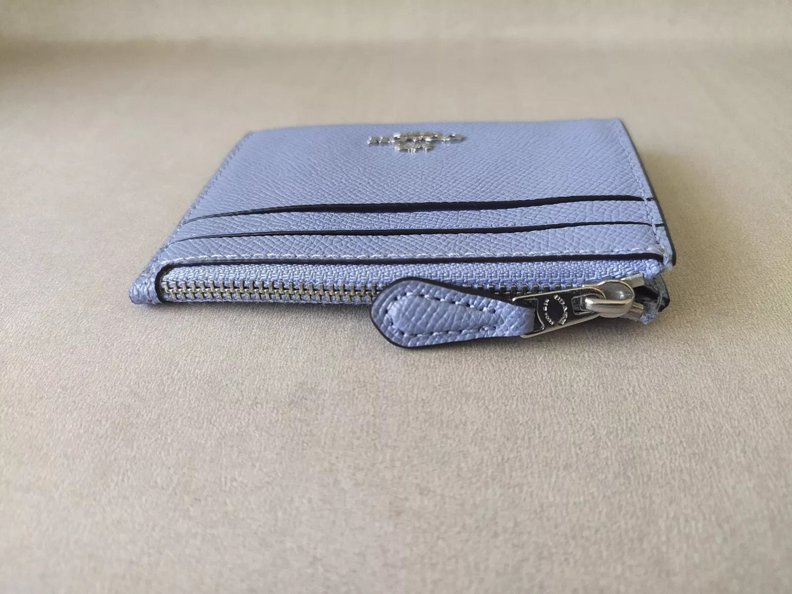 Coach Coach Mini Skinny ID zip CardCase cross grain leather T 9139 Size ONE SIZE - 9 Thumbnail