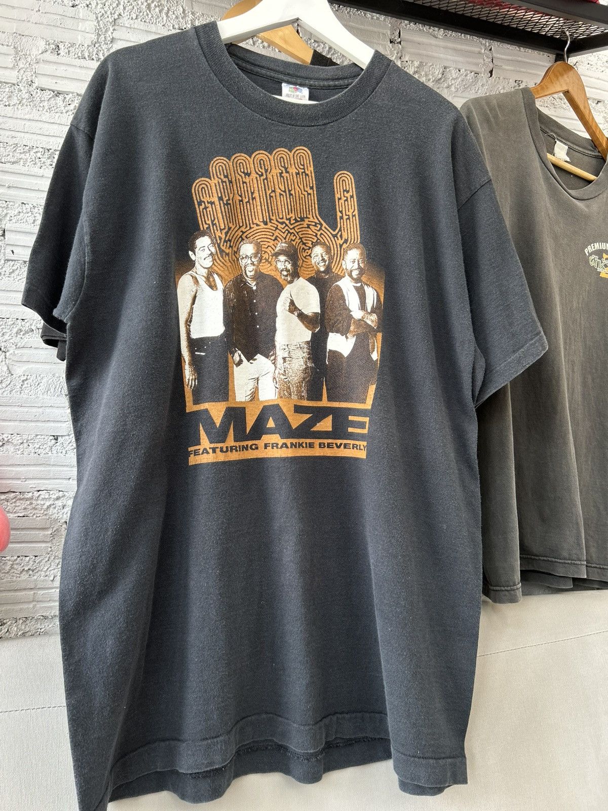 Band Tees Maze Feat. Frankie Beverly Vintage 90’ Size US XL / EU 56 / 4 - 1 Thumbnail