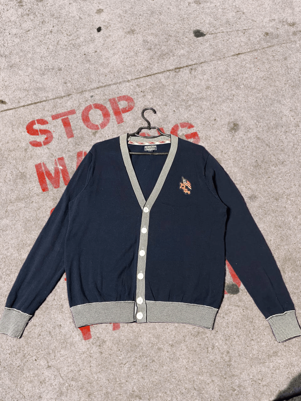 Polo Ralph Lauren Sweatshirt Button Ups Logo Flag USA Polo Ralph Lauren Size US L / EU 52-54 / 3 - 1 Thumbnail