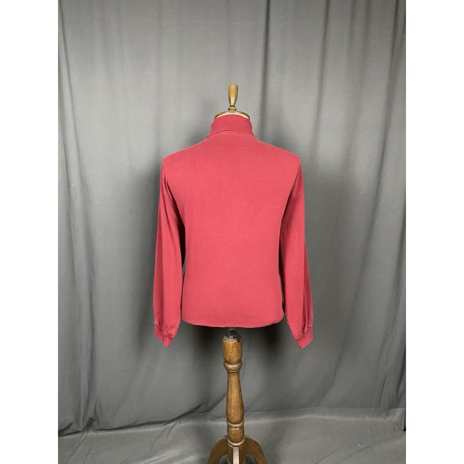 Ralph Lauren Polo by Ralph Lauren Vintage Men's Dark Red Turtleneck Sweat Size US XXL / EU 58 / 5 - 7 Thumbnail