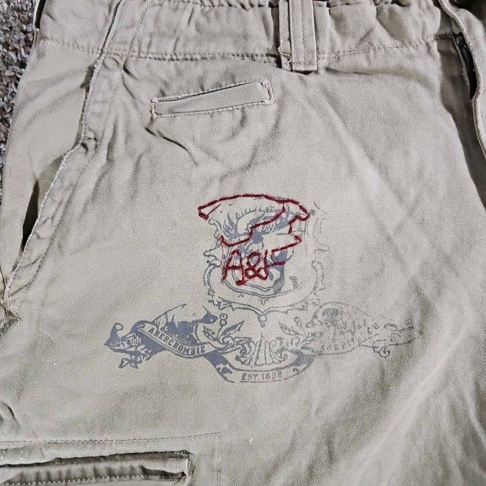 Abercrombie & Fitch Advanced Abercrombie Fitch Shorts 36 Fatigues A-8 Military Size US 36 / EU 52 - 3 Thumbnail