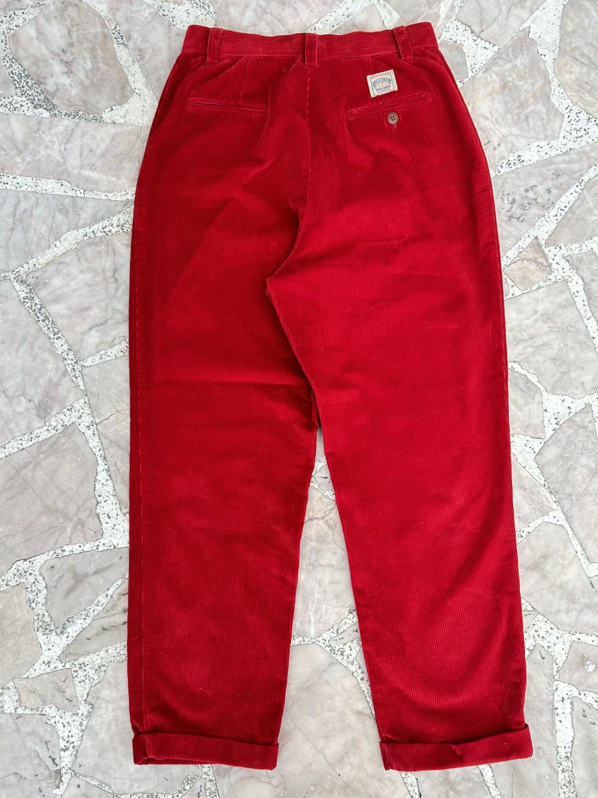 Ralph Lauren Ralph Lauren Country Vintage Corduroy Pants Red Size 27" / US 4 / IT 40 - 2 Thumbnail