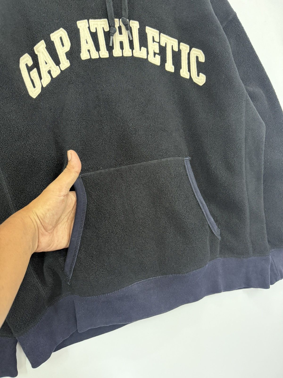 Gap 🔥 Vtg 90's Private Collection GAP Athletic Fleece Hoodie - L Size US L / EU 52-54 / 3 - 5 Thumbnail
