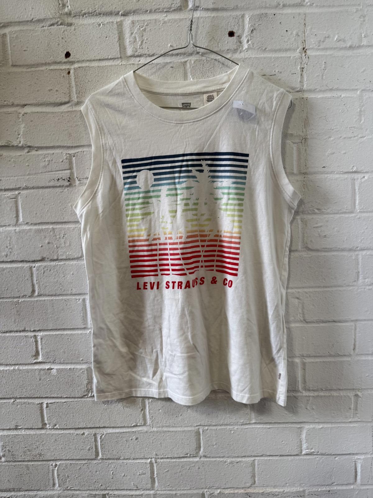 Designer Levi Strauss & Co. Men's Sleeveless Graphic Tee Size ONE SIZE - 1 Thumbnail
