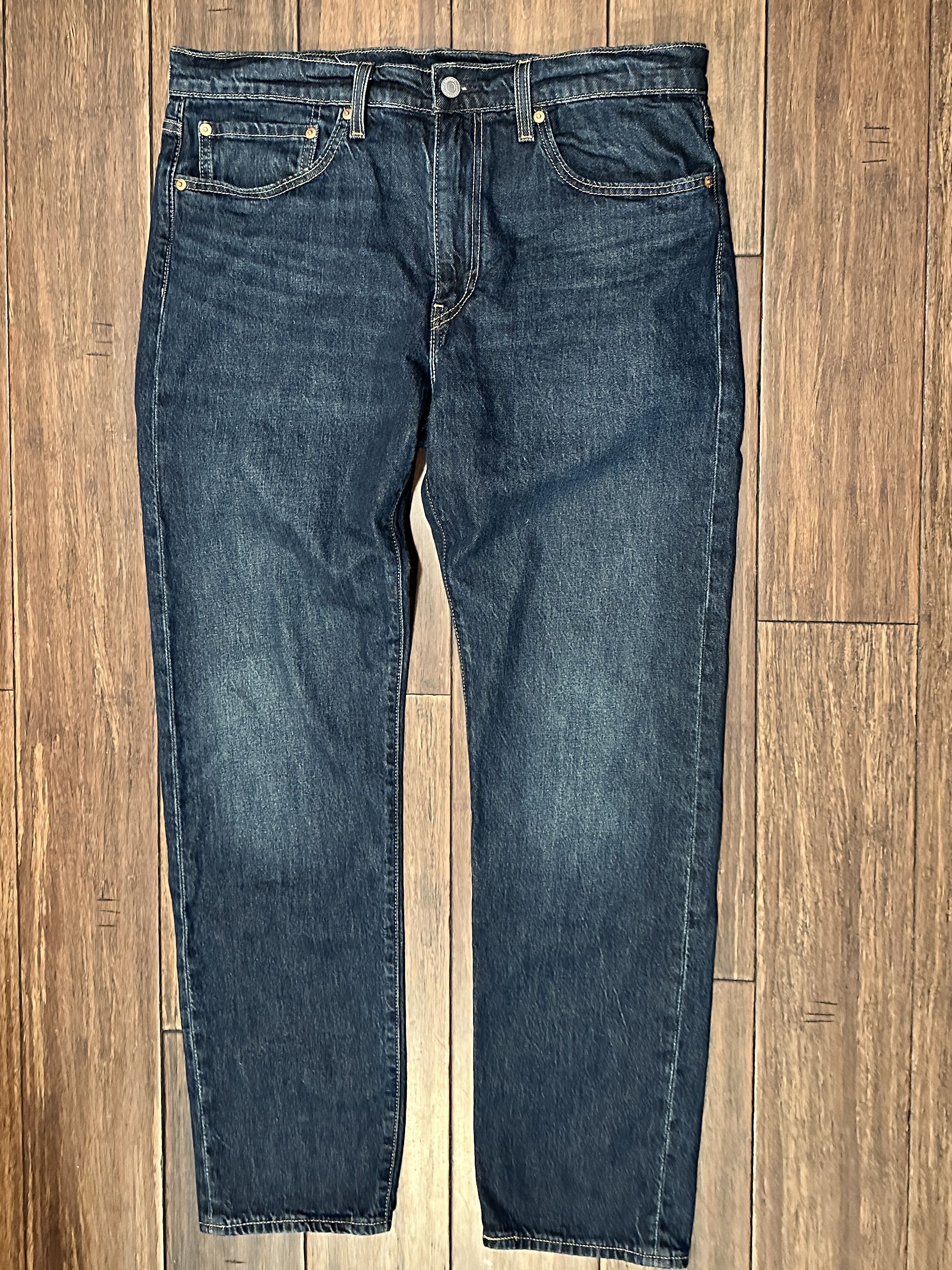 Levi's Levi’s 502 Taper Fit Jeans 34x32 Dark Wash Size US 34 / EU 50 - 1 Thumbnail
